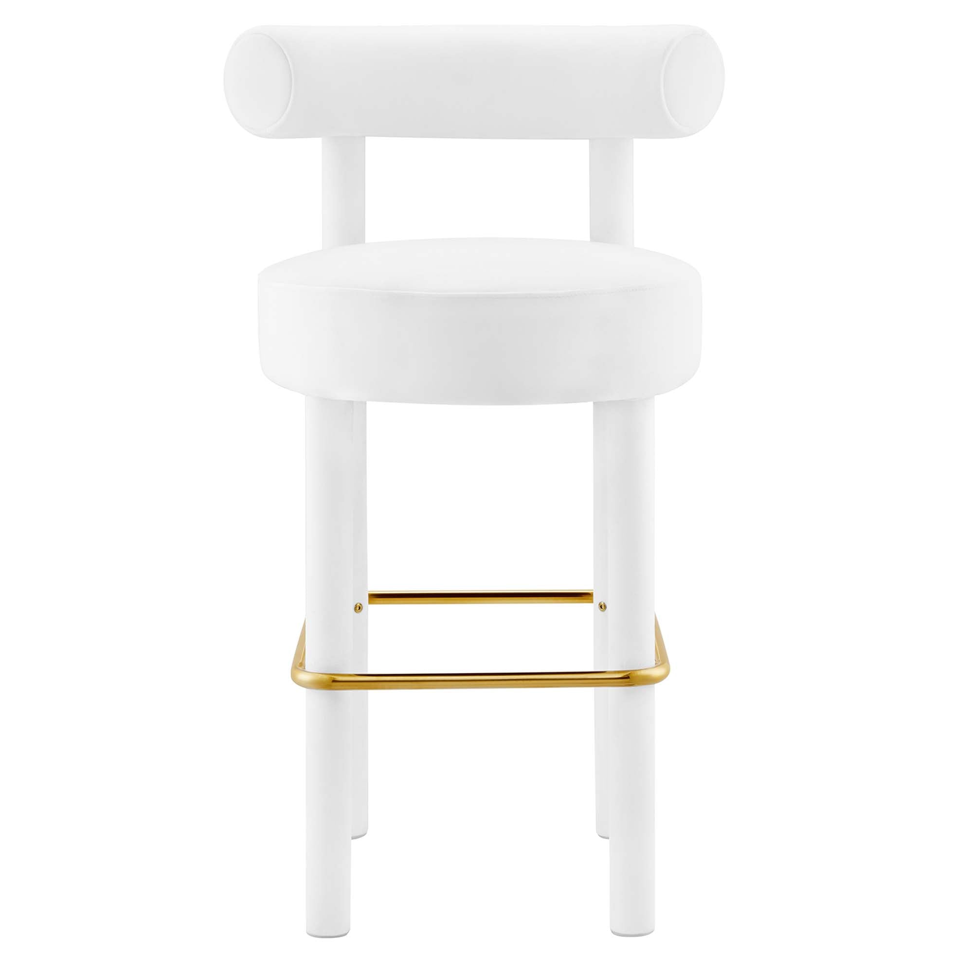 Toulouse Performance Velvet Bar Stool by Modway