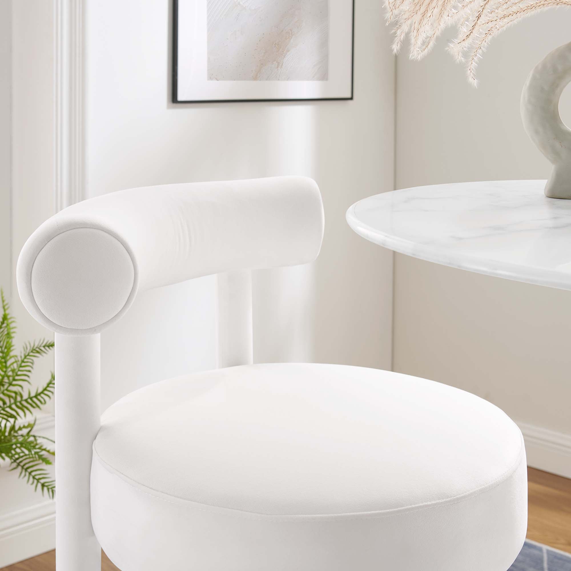 Toulouse Performance Velvet Bar Stool by Modway