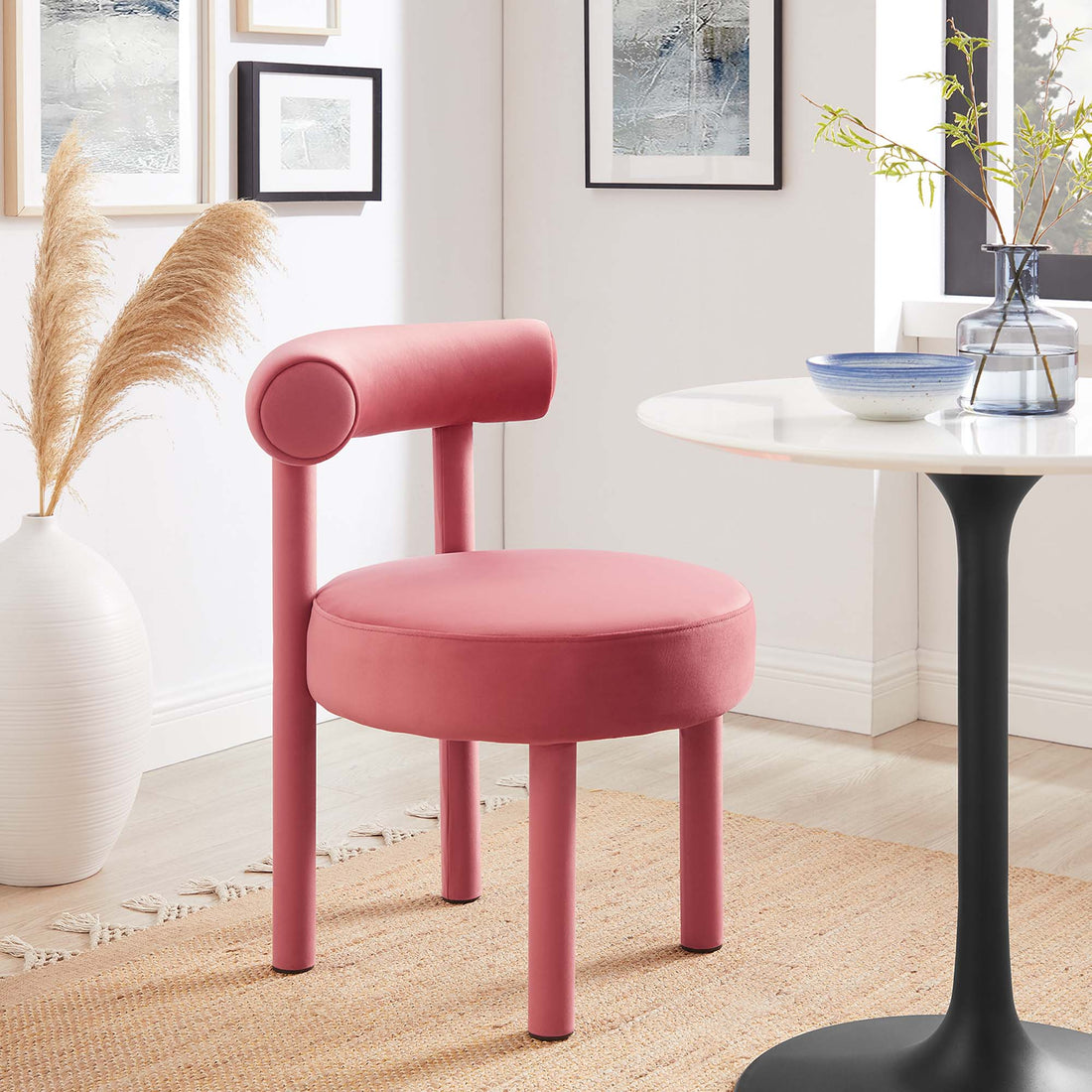 Toulouse Performance Velvet Dining Chair by Modway