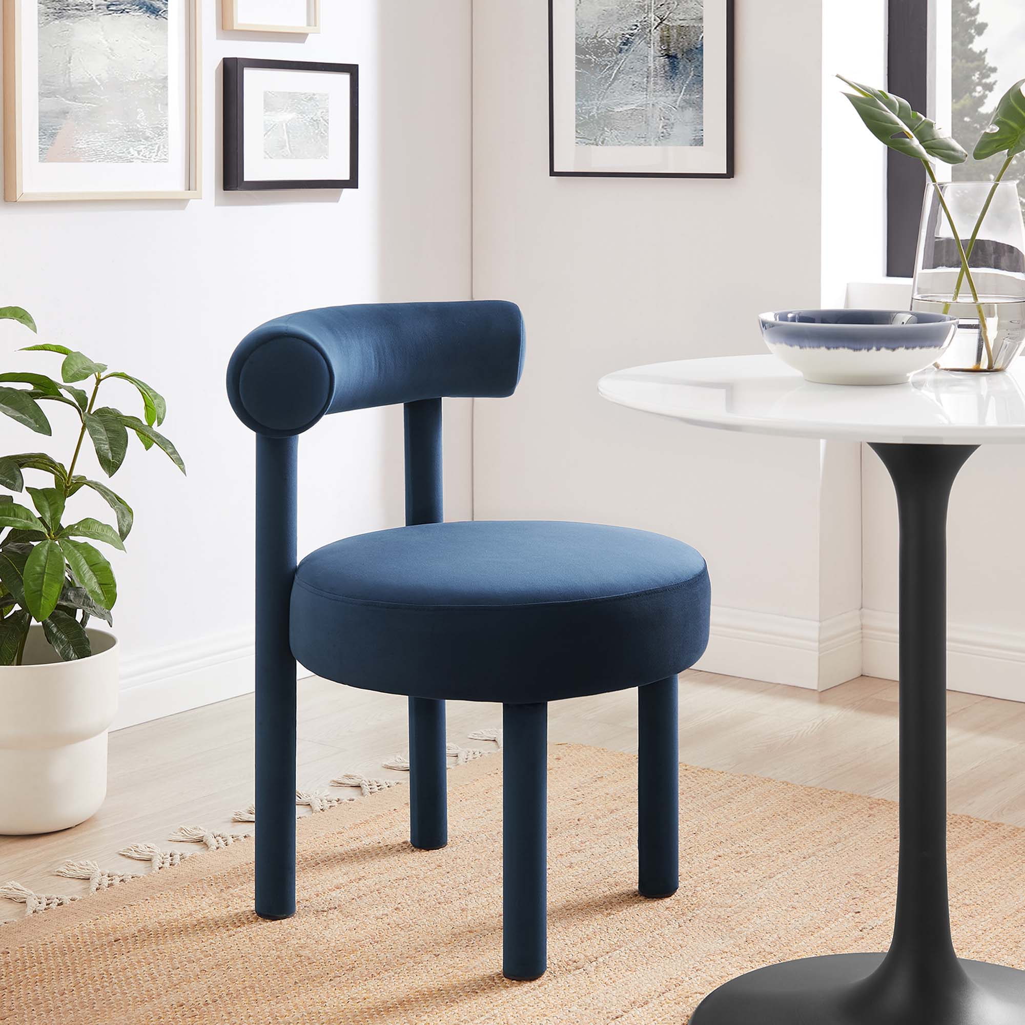 Toulouse Performance Velvet Dining Chair by Modway