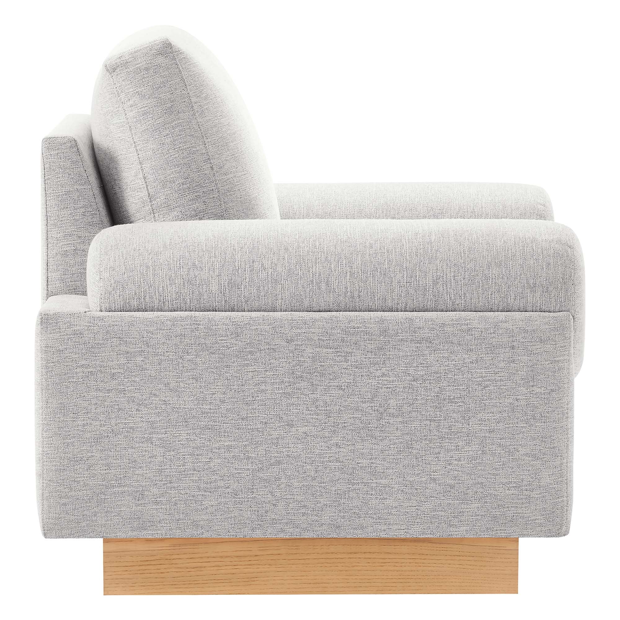 Oasis Upholstered Fabric Armchair by Modway