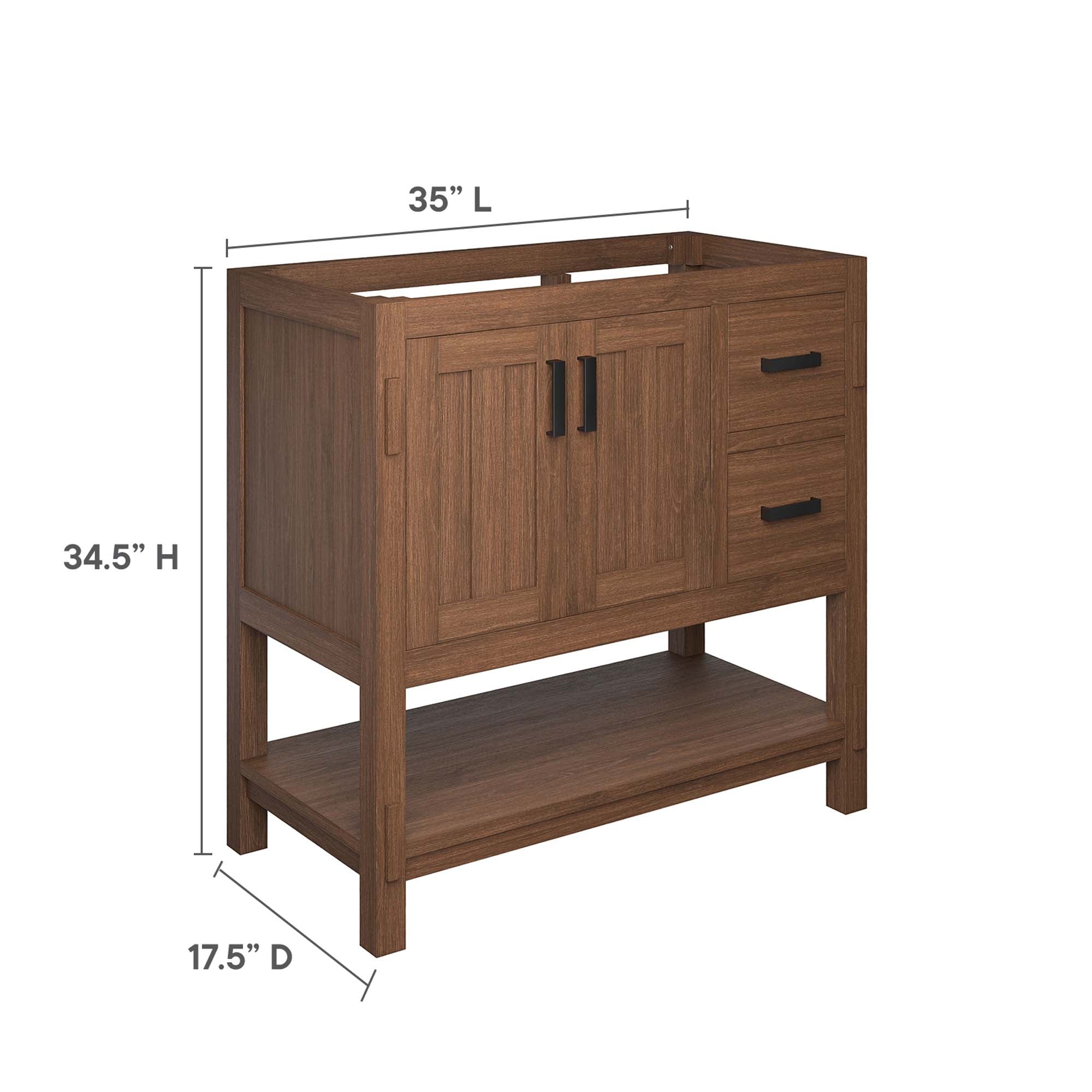 Ashlyn Bathroom Cabinet Basin Not Included by Modway