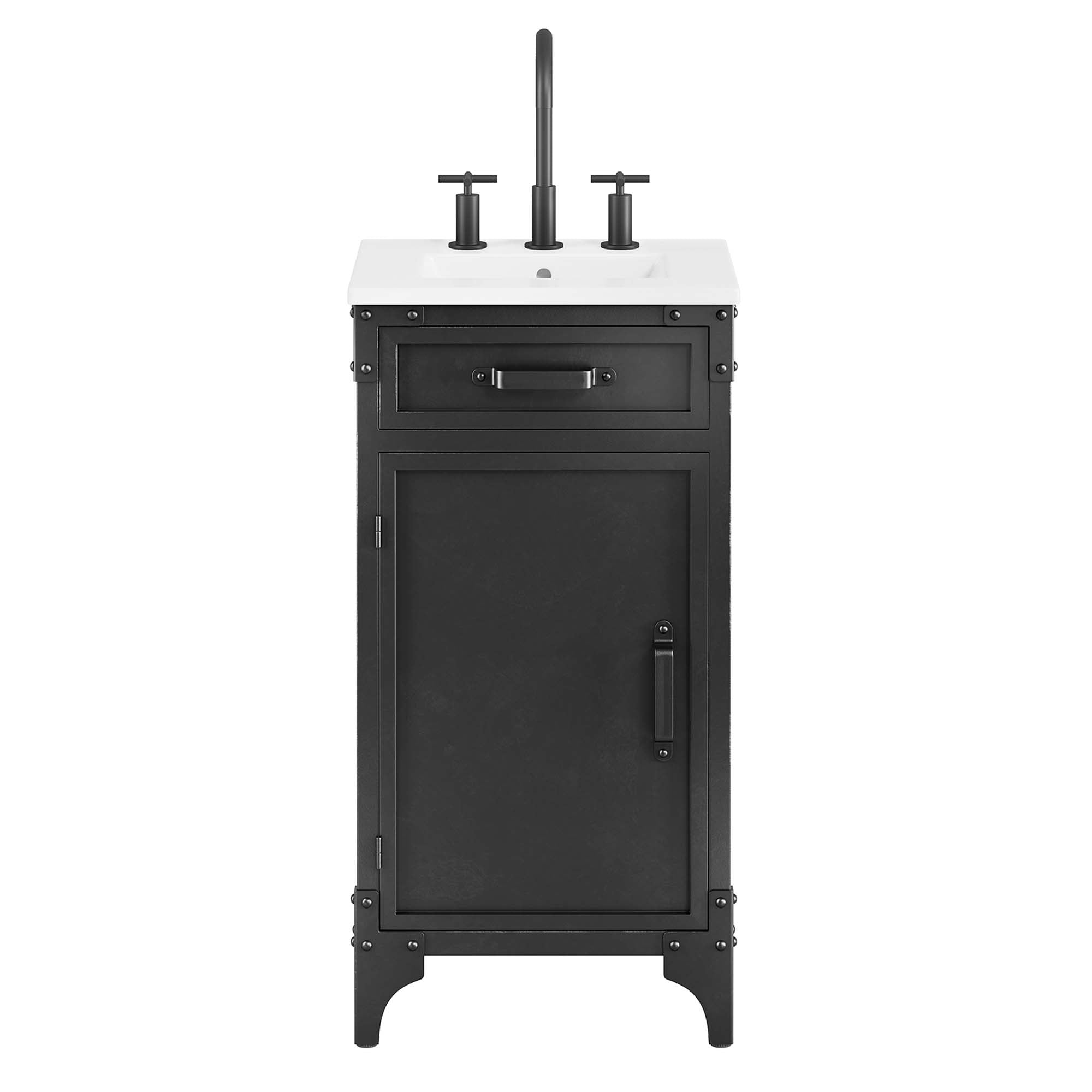 Steamforge Bathroom Vanity Basin Included by Modway
