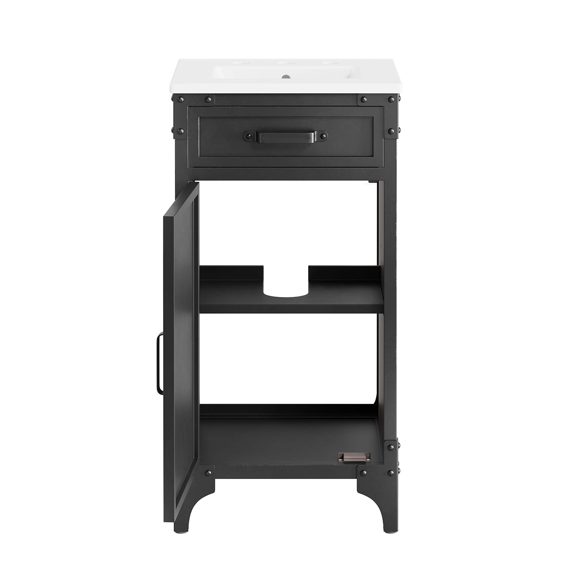 Steamforge Bathroom Vanity Basin Included by Modway
