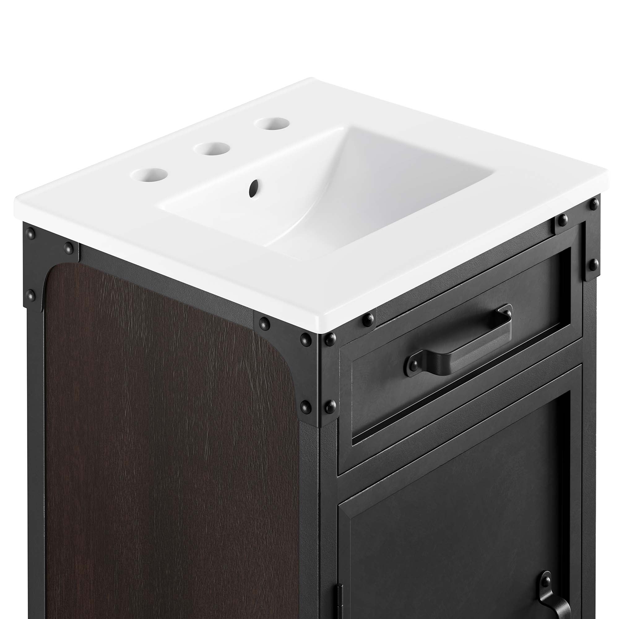 Steamforge Bathroom Vanity Basin Included by Modway