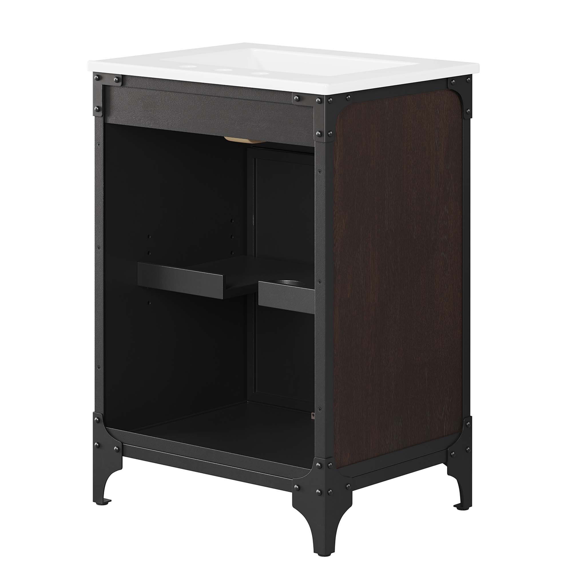 Steamforge Bathroom Vanity Basin Included by Modway