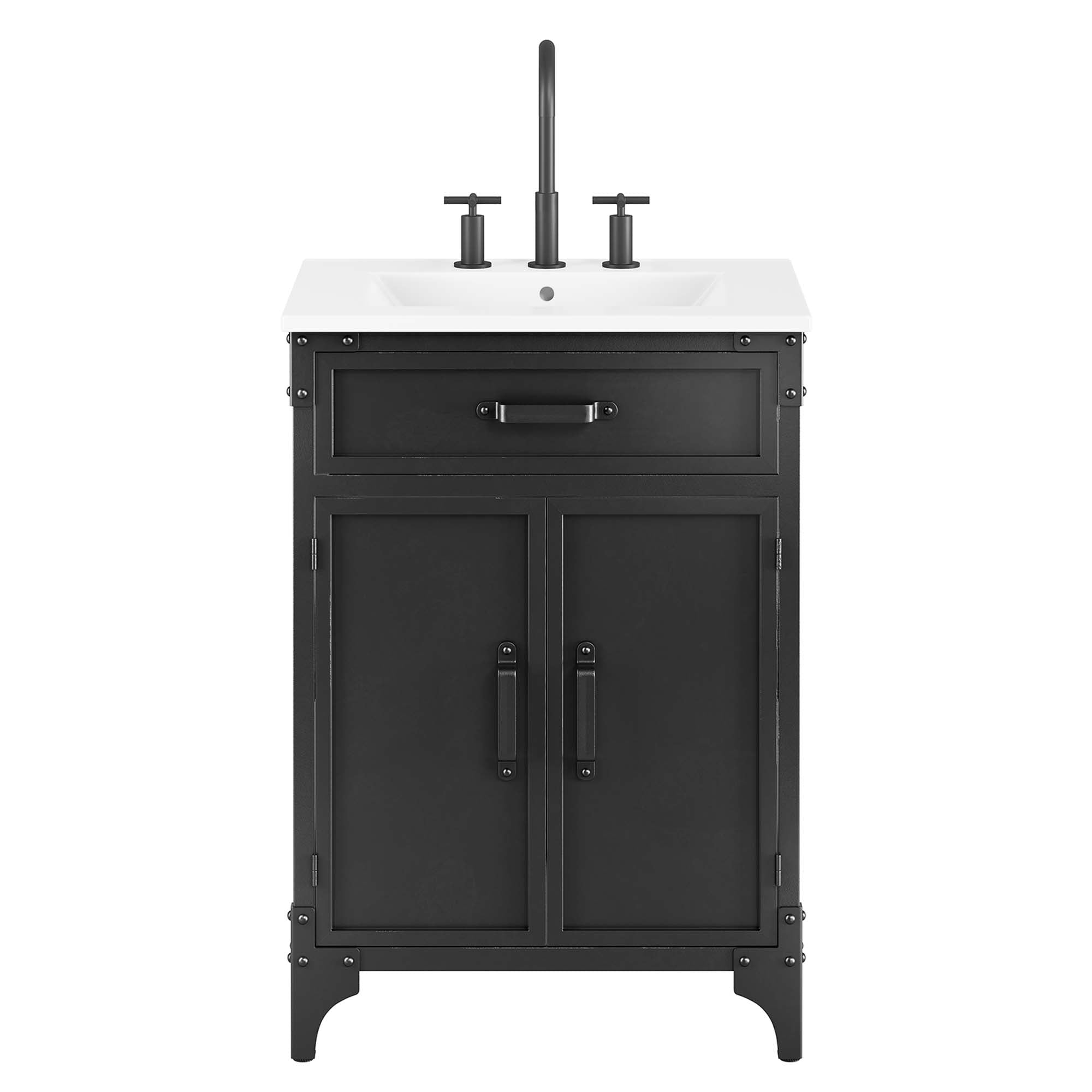 Steamforge Bathroom Vanity Basin Included by Modway