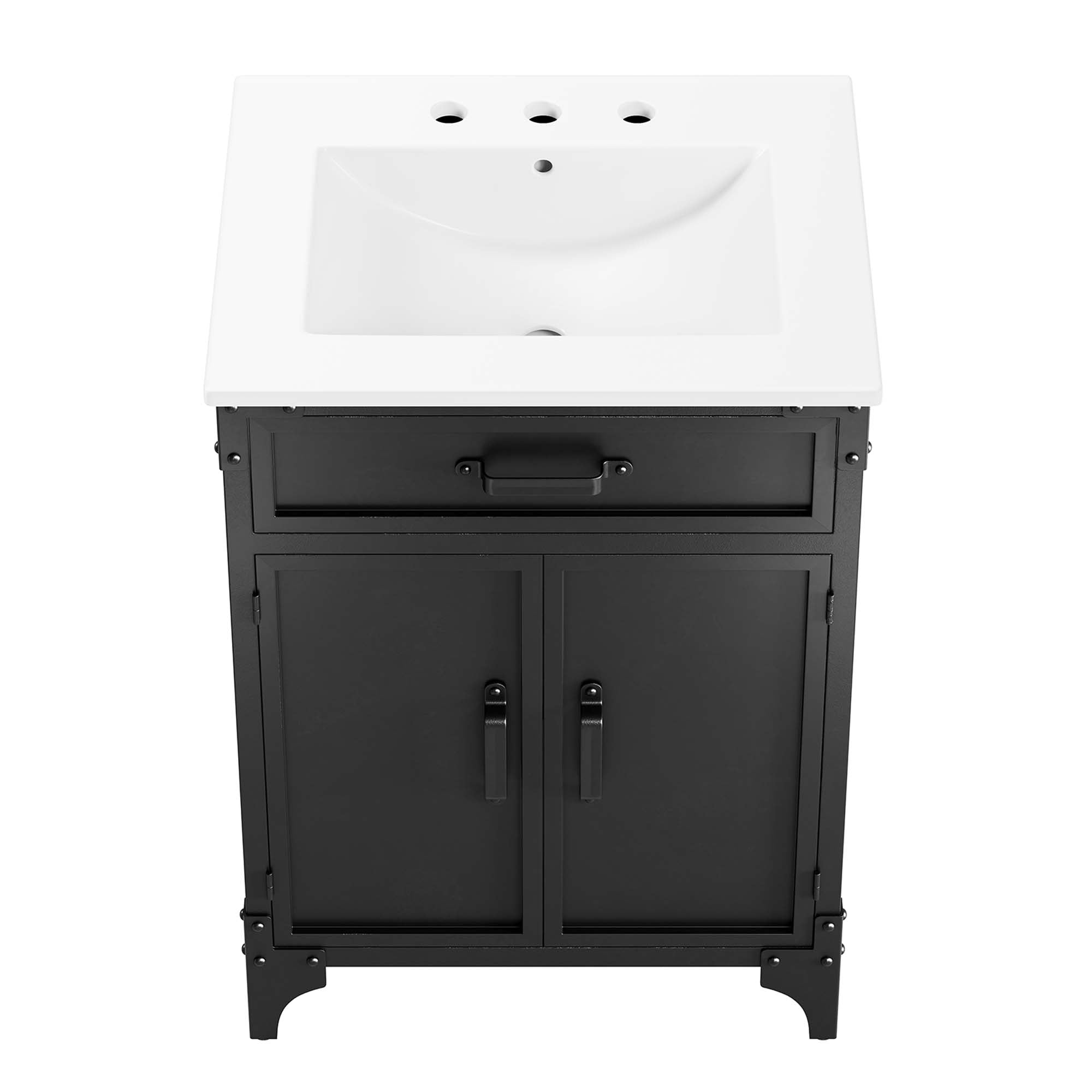 Steamforge Bathroom Vanity Basin Included by Modway