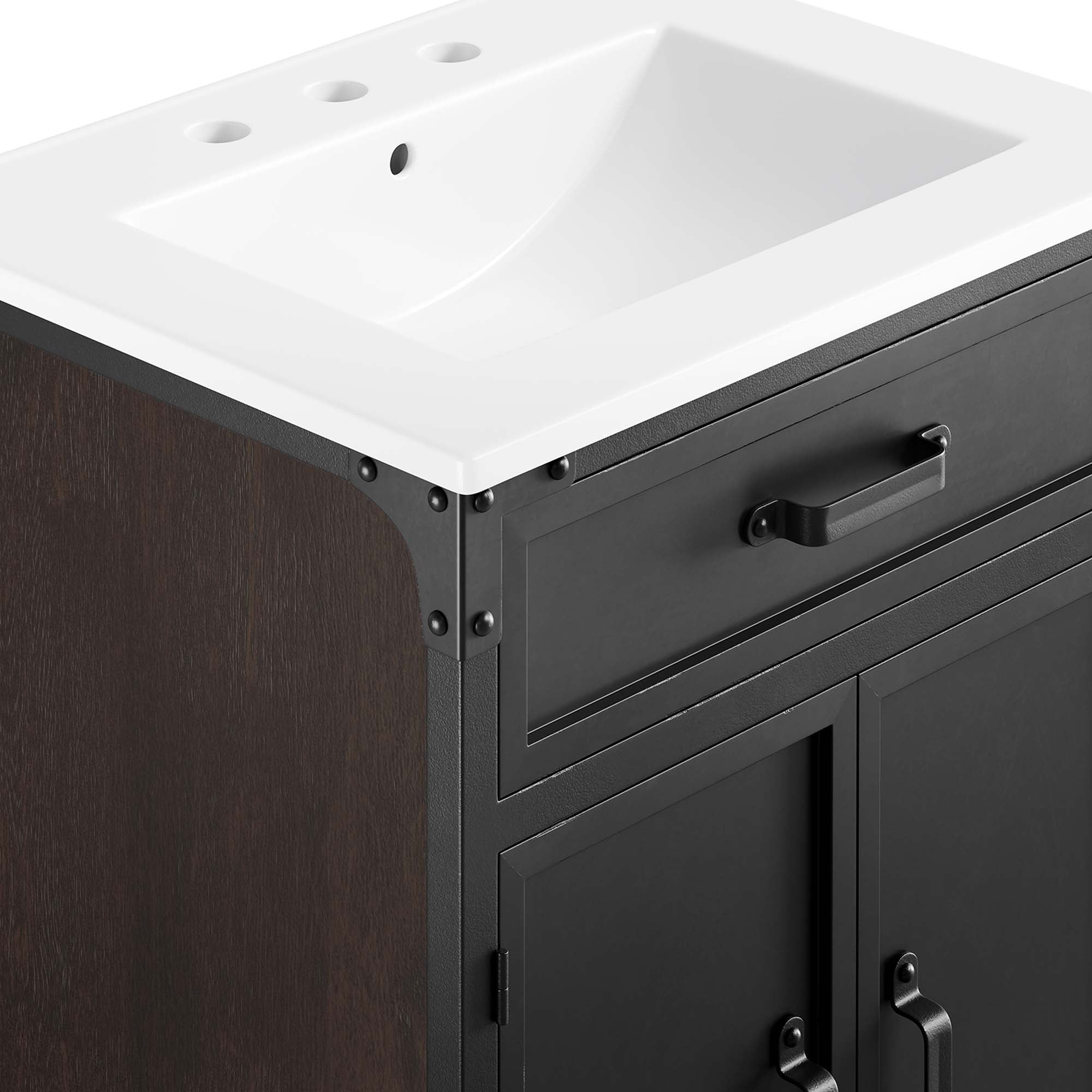 Steamforge Bathroom Vanity Basin Included by Modway