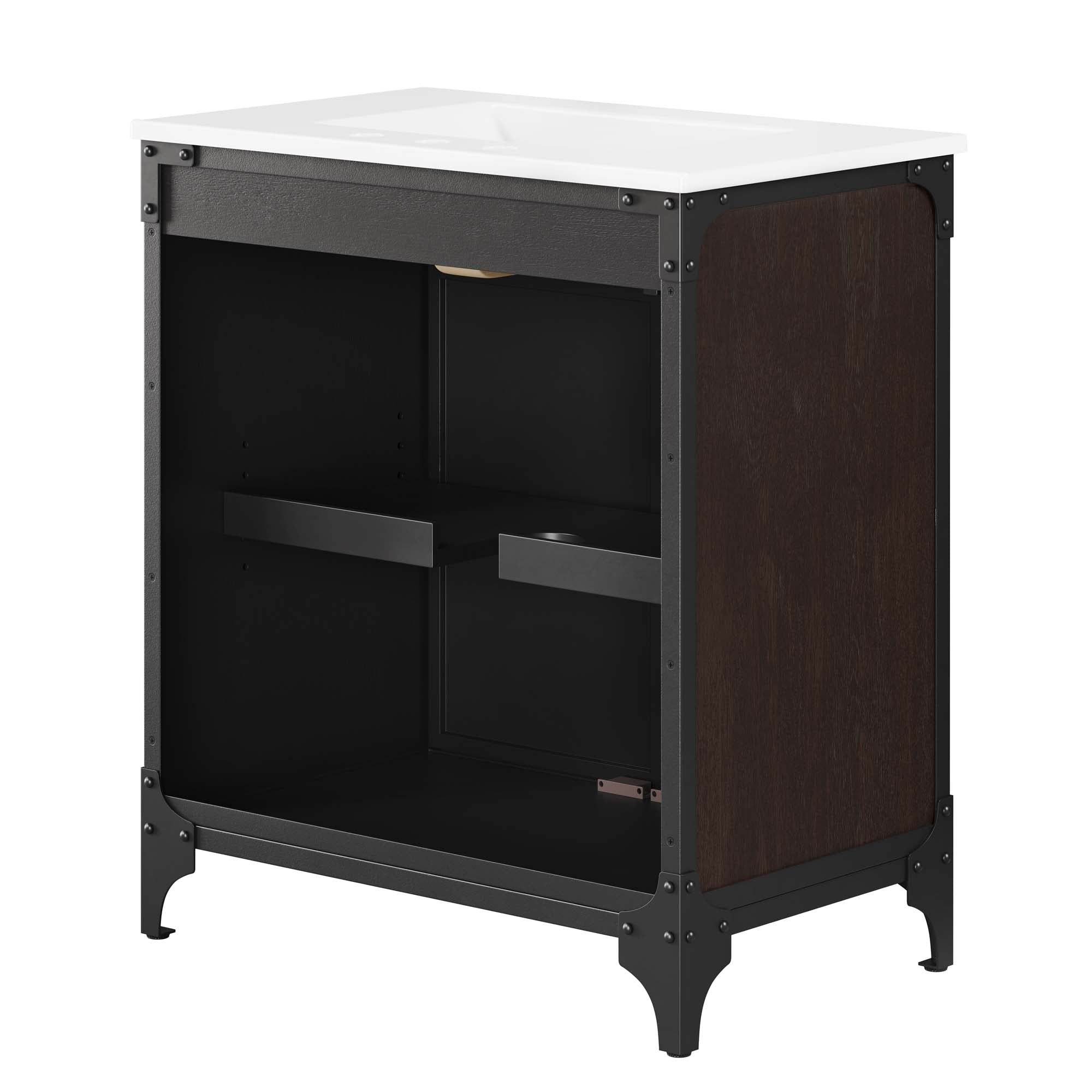 Steamforge Bathroom Vanity Basin Included by Modway
