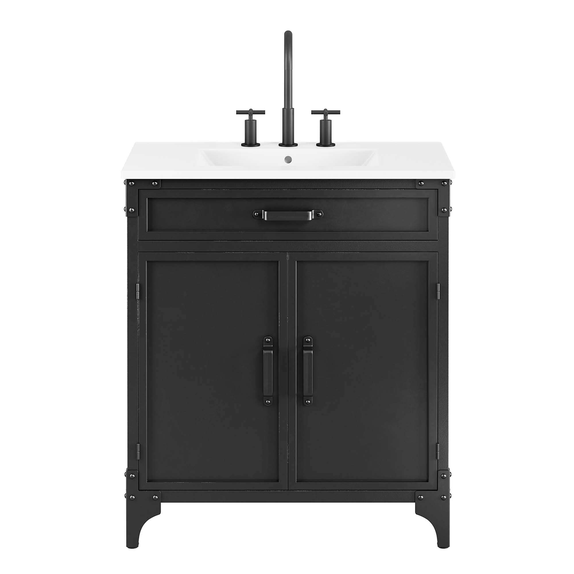 Steamforge Bathroom Vanity Basin Included by Modway