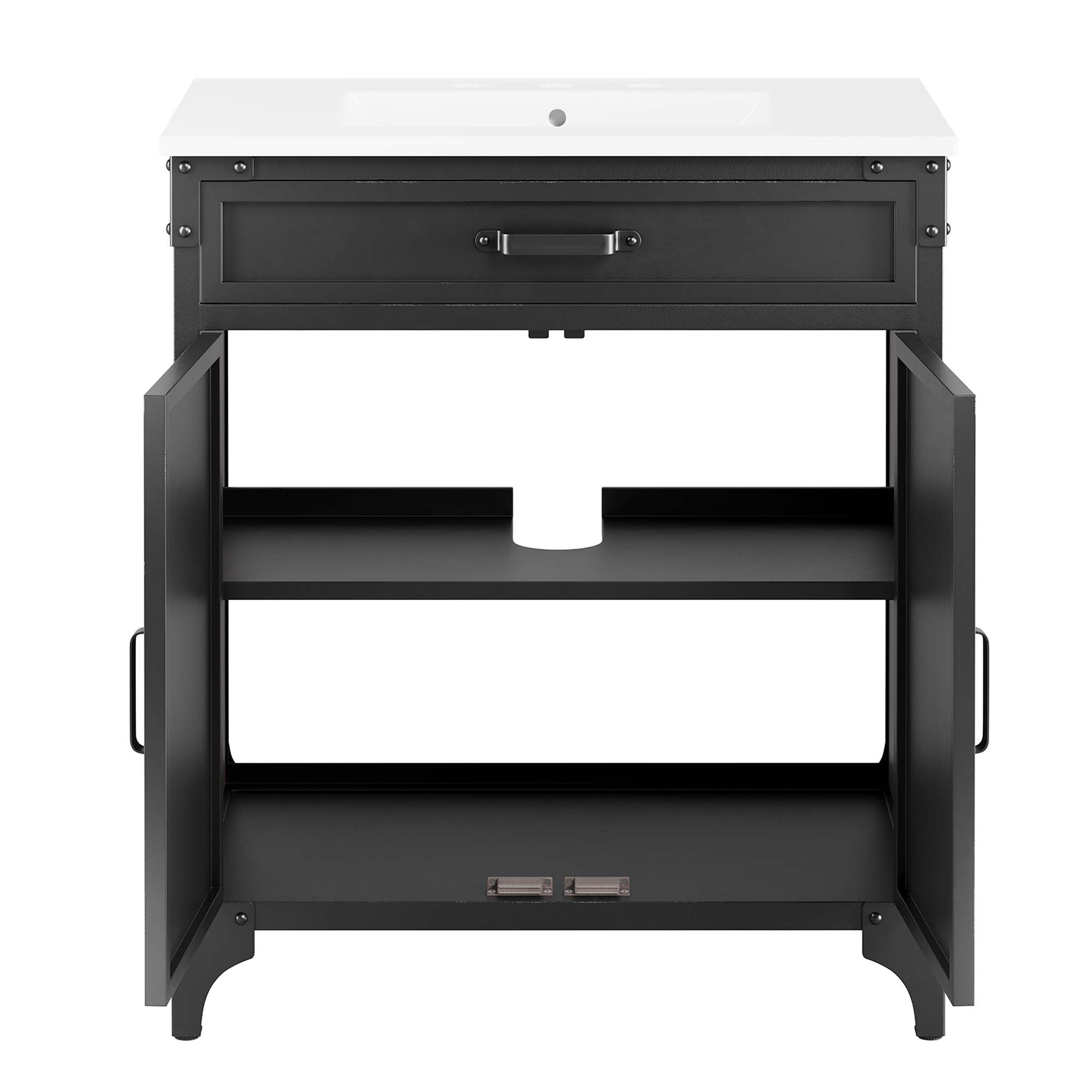 Steamforge Bathroom Vanity Basin Included by Modway