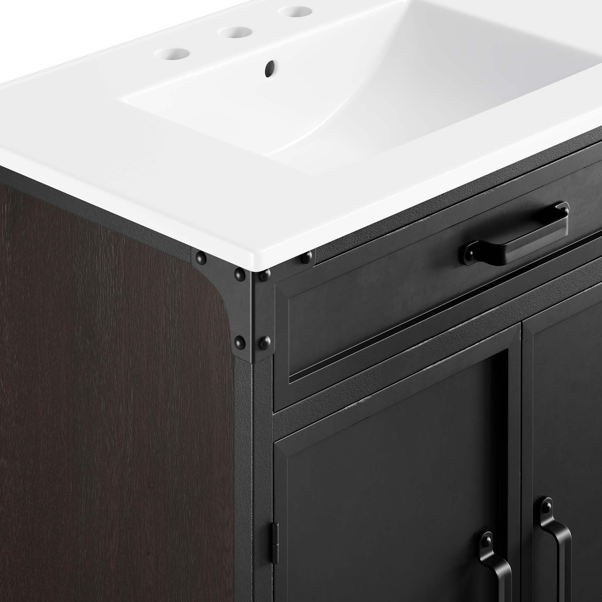Steamforge Bathroom Vanity Basin Included by Modway