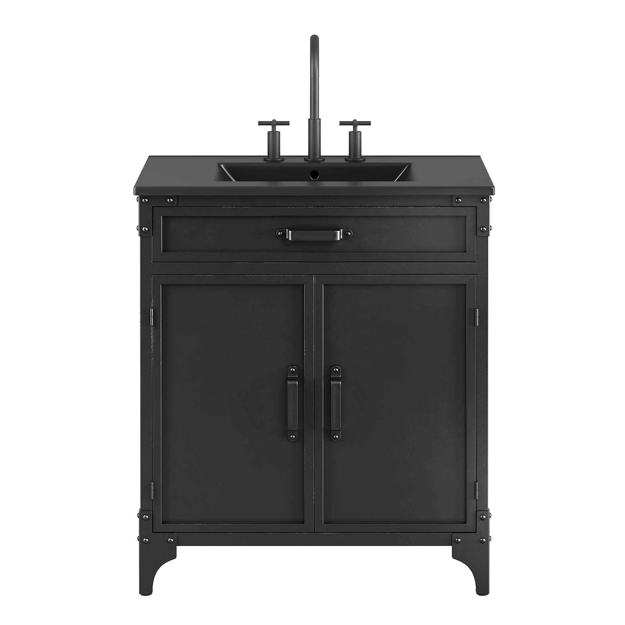 Steamforge Bathroom Vanity Basin Included by Modway