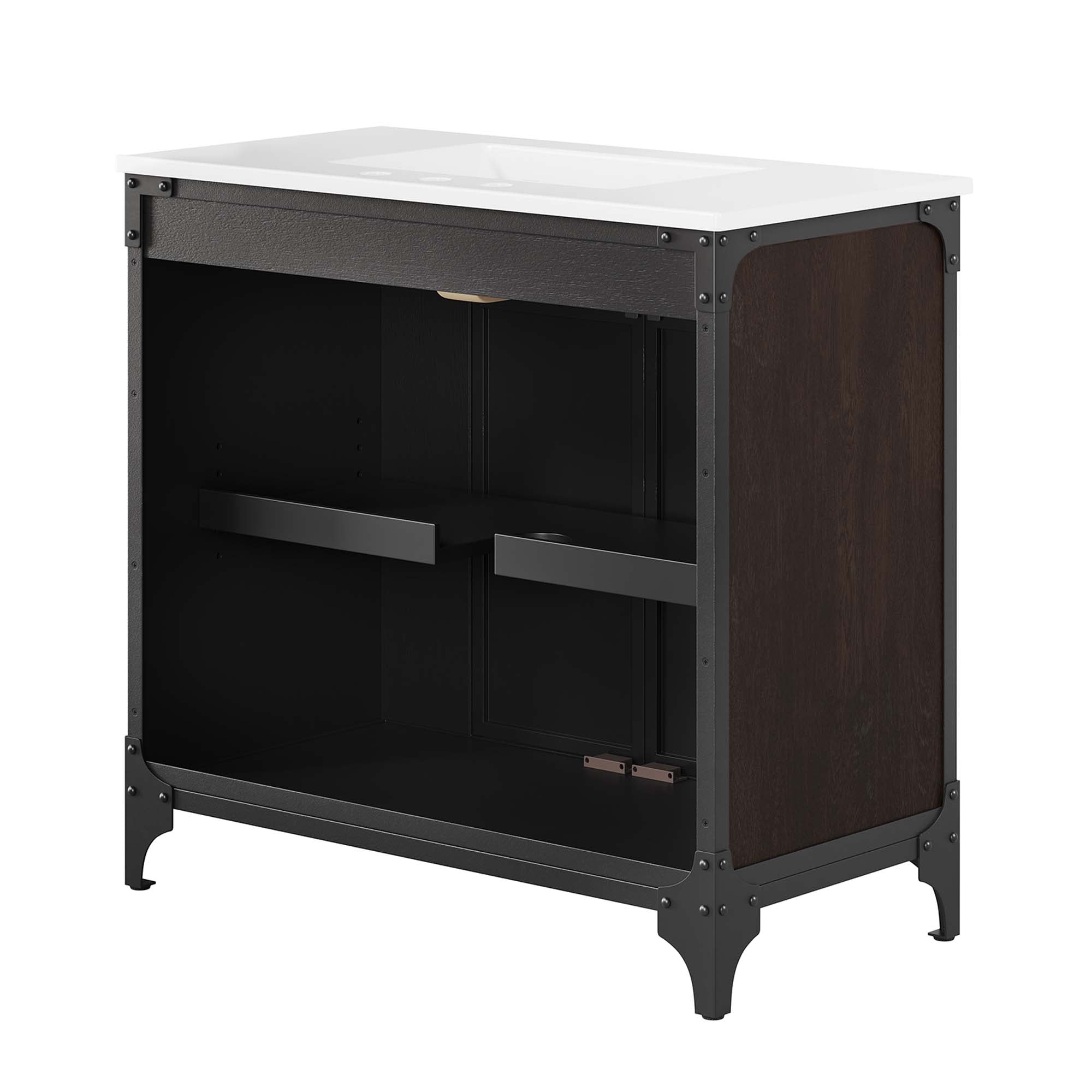 Steamforge Bathroom Vanity Basin Included by Modway