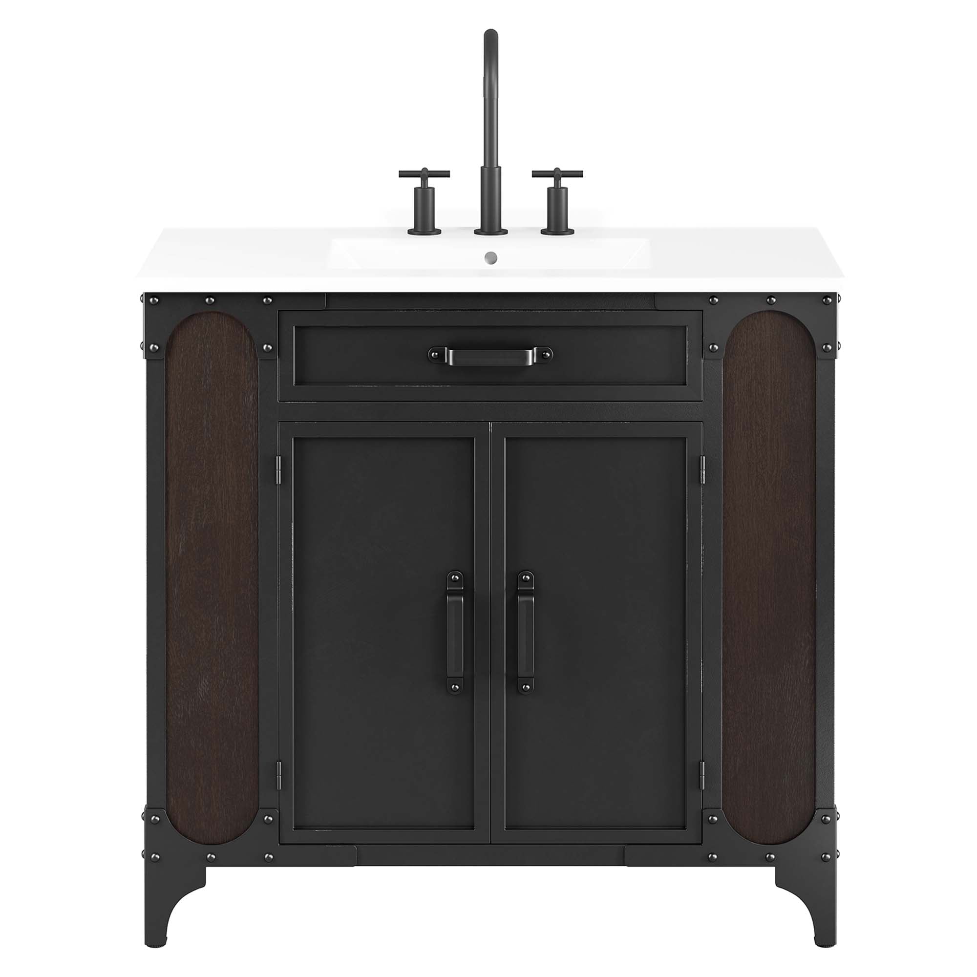 Steamforge Bathroom Vanity Basin Included by Modway