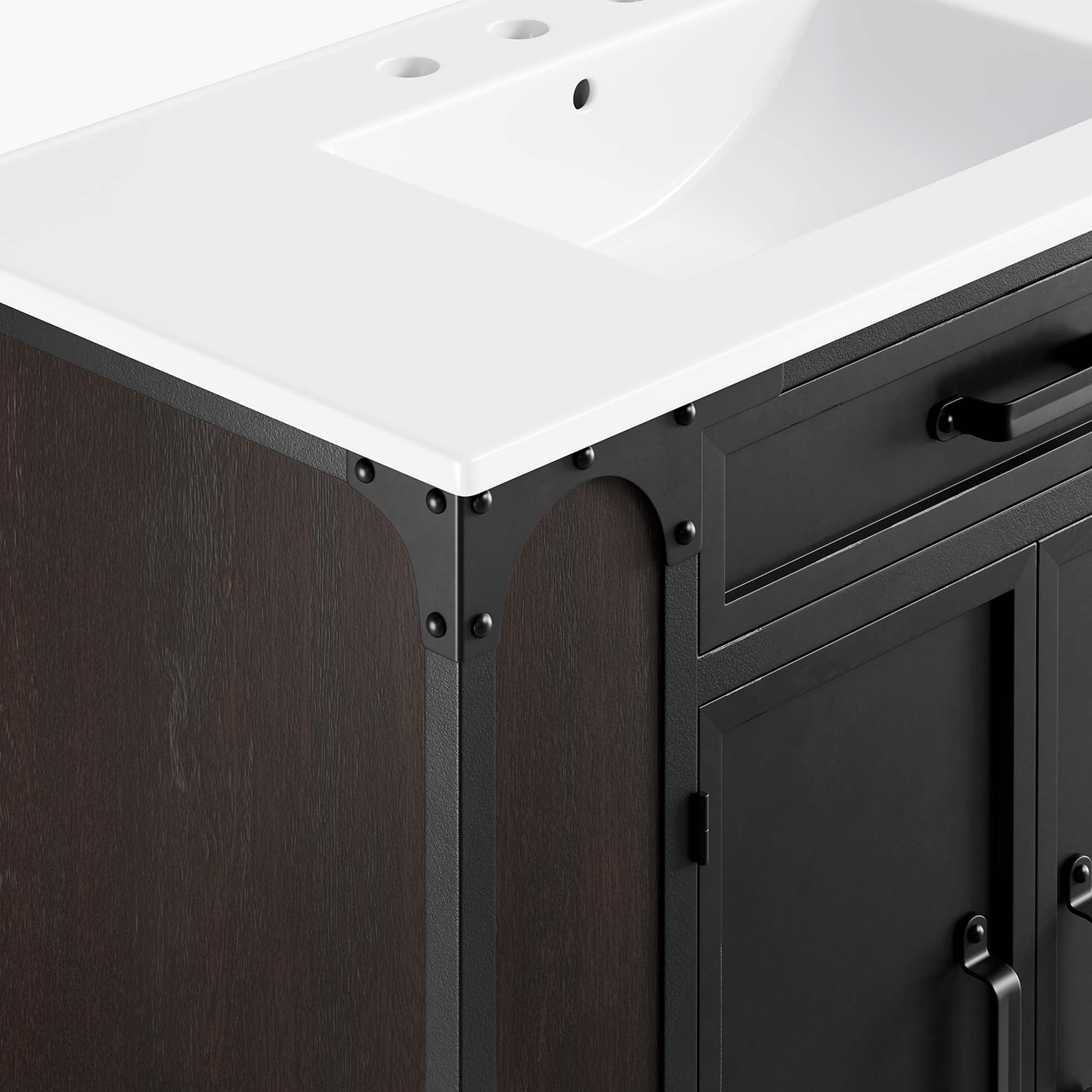 Steamforge Bathroom Vanity Basin Included by Modway