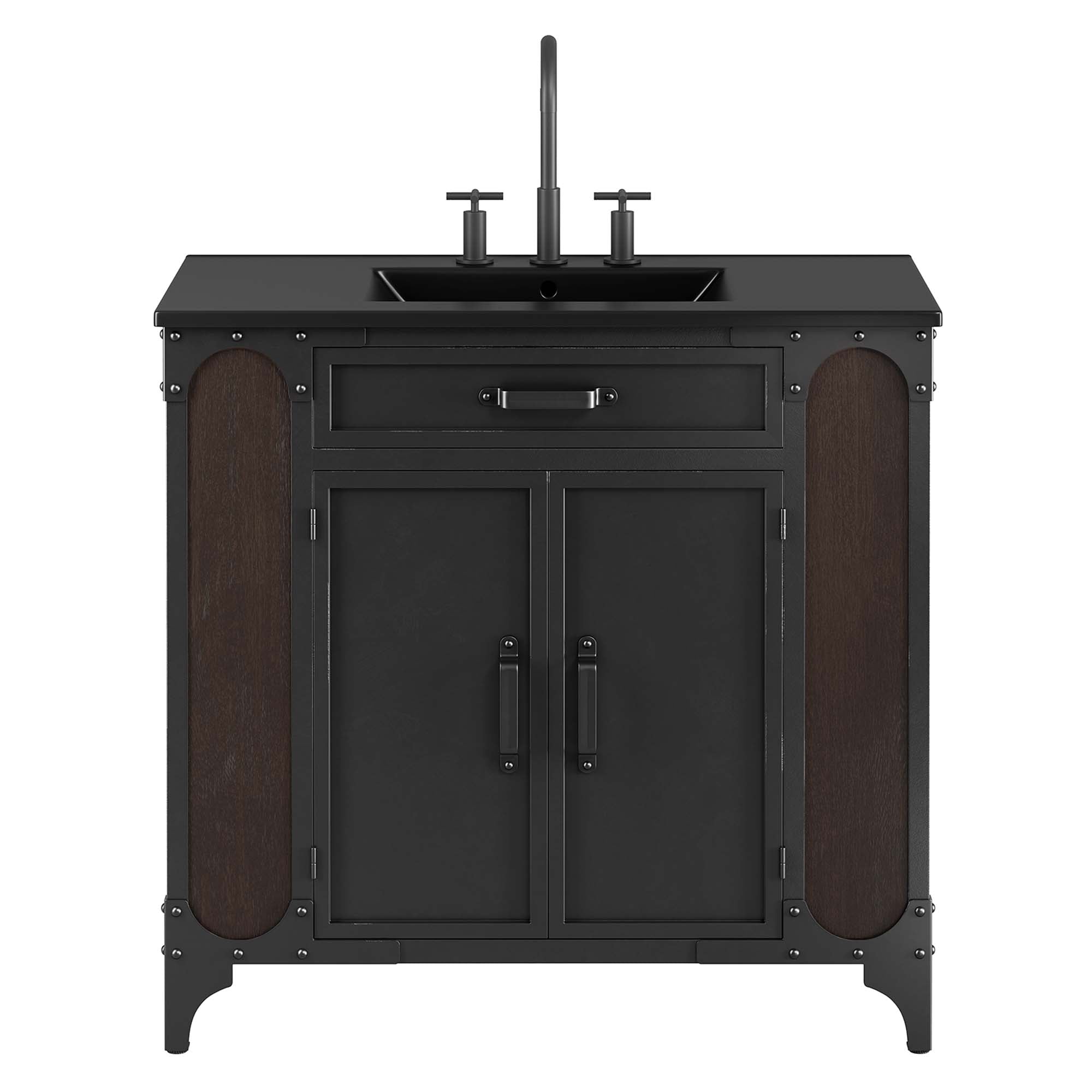 Steamforge Bathroom Vanity Basin Included by Modway