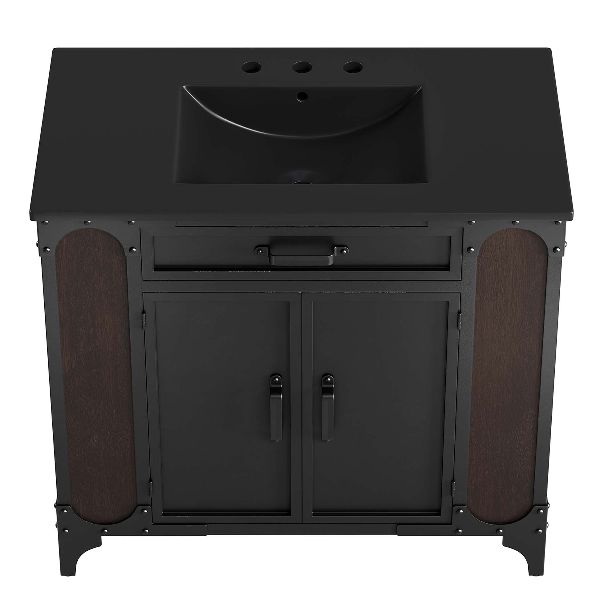 Steamforge Bathroom Vanity Basin Included by Modway