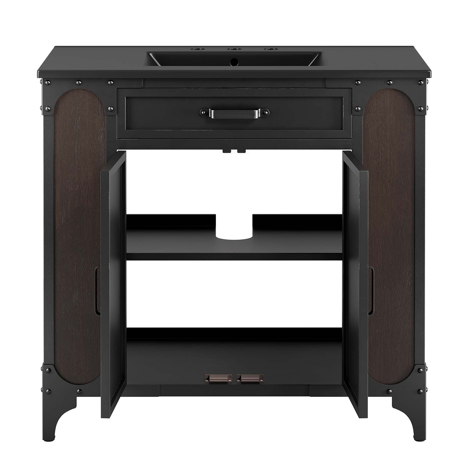 Steamforge Bathroom Vanity Basin Included by Modway