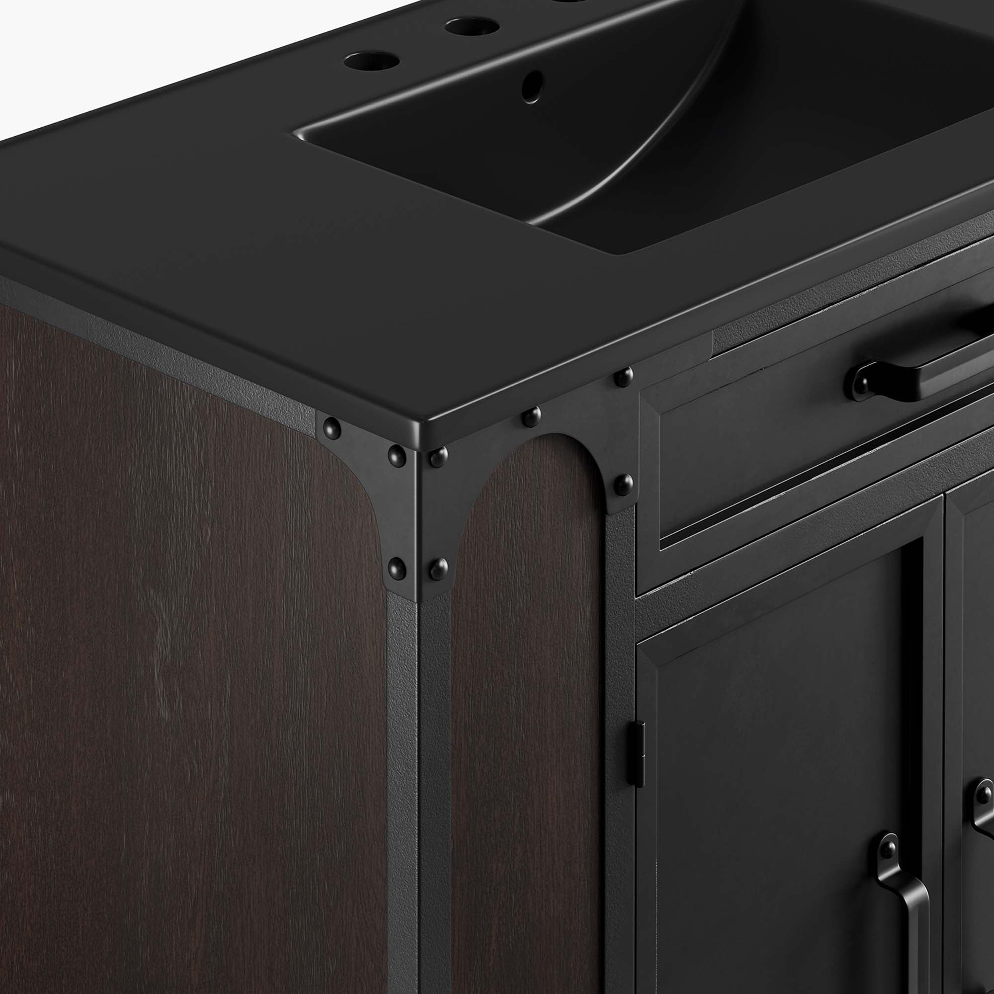 Steamforge Bathroom Vanity Basin Included by Modway