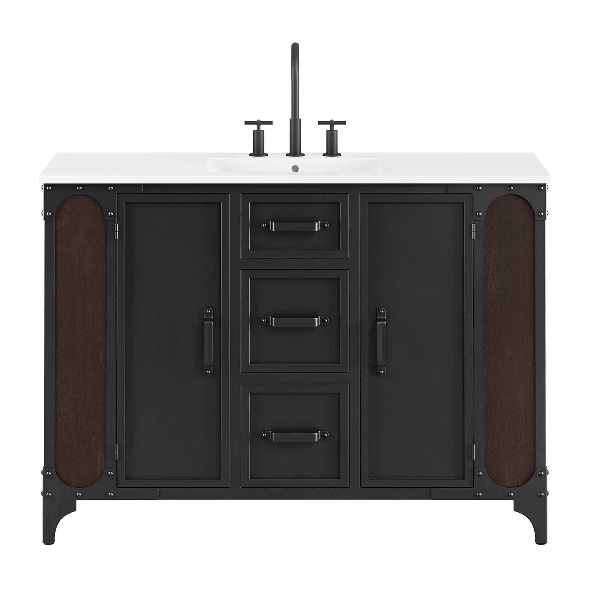 Steamforge Bathroom Cabinet Basin Not Included by Modway