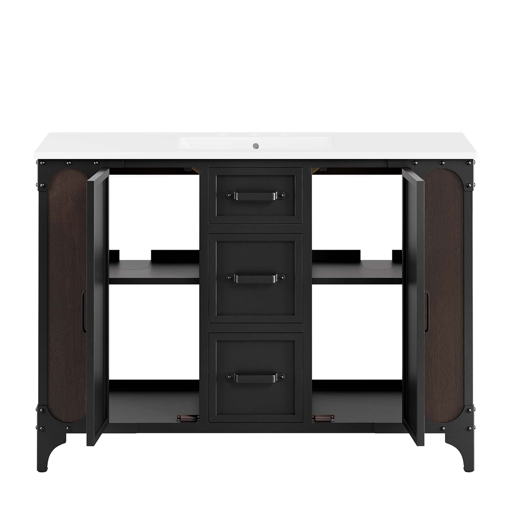 Steamforge Bathroom Cabinet Basin Not Included by Modway
