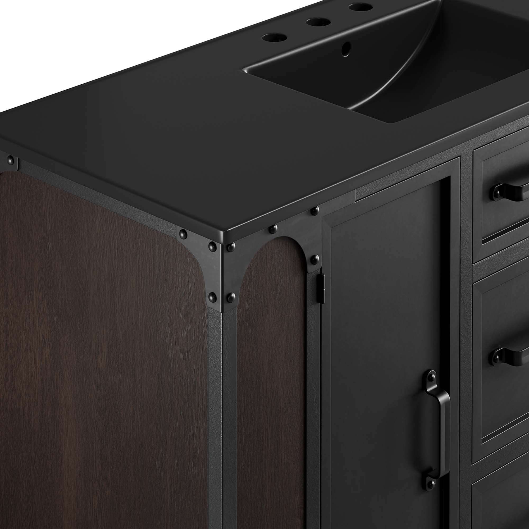 Steamforge Bathroom Cabinet Basin Not Included by Modway