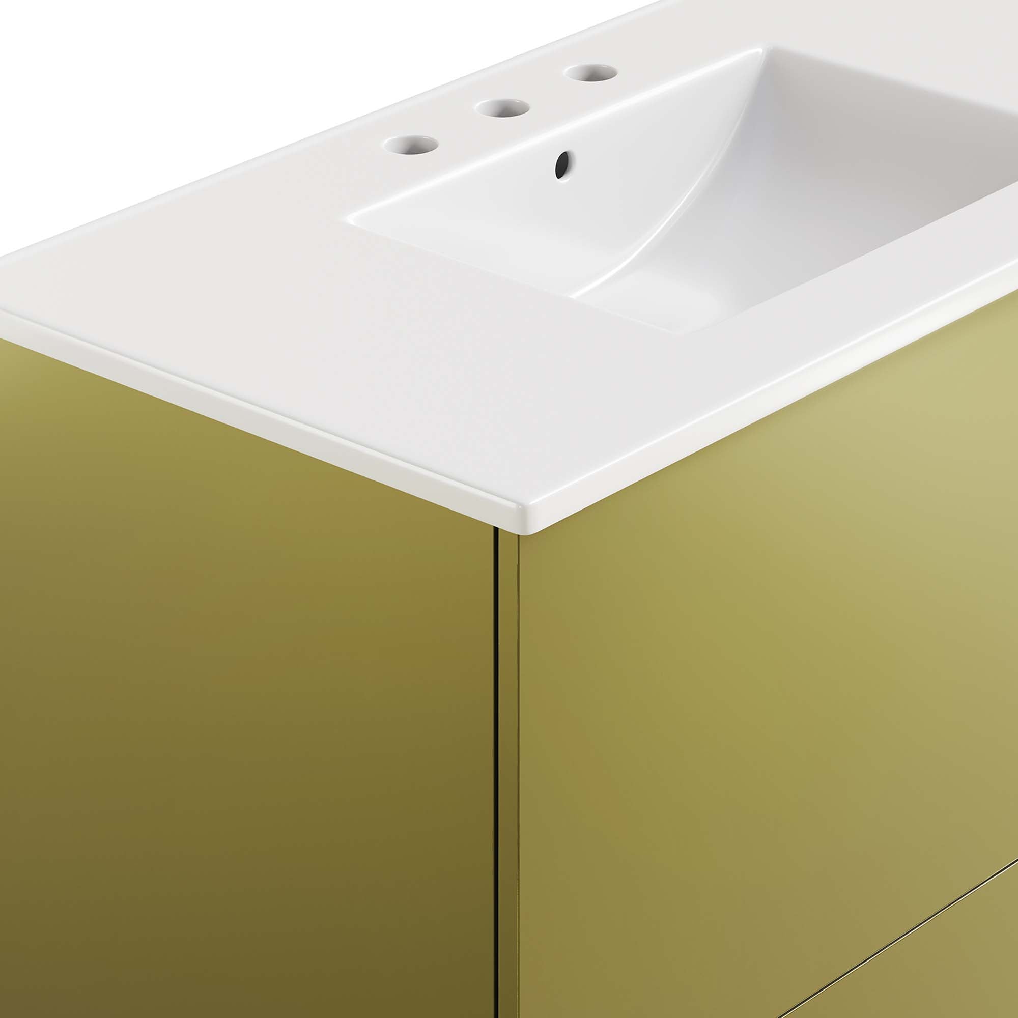 Quantum Bathroom Vanity Basin Included by Modway