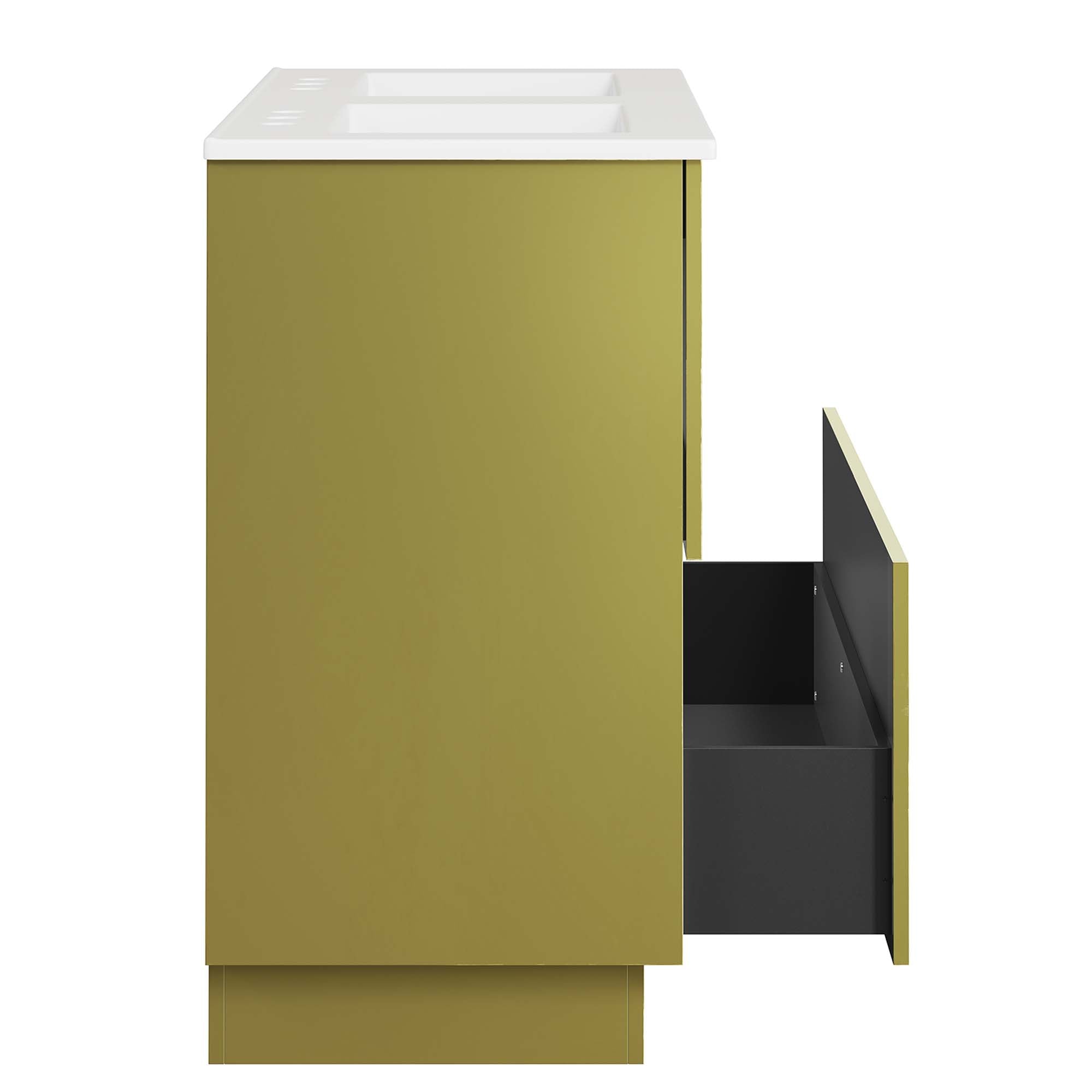 Quantum Bathroom Vanity Basin Included by Modway