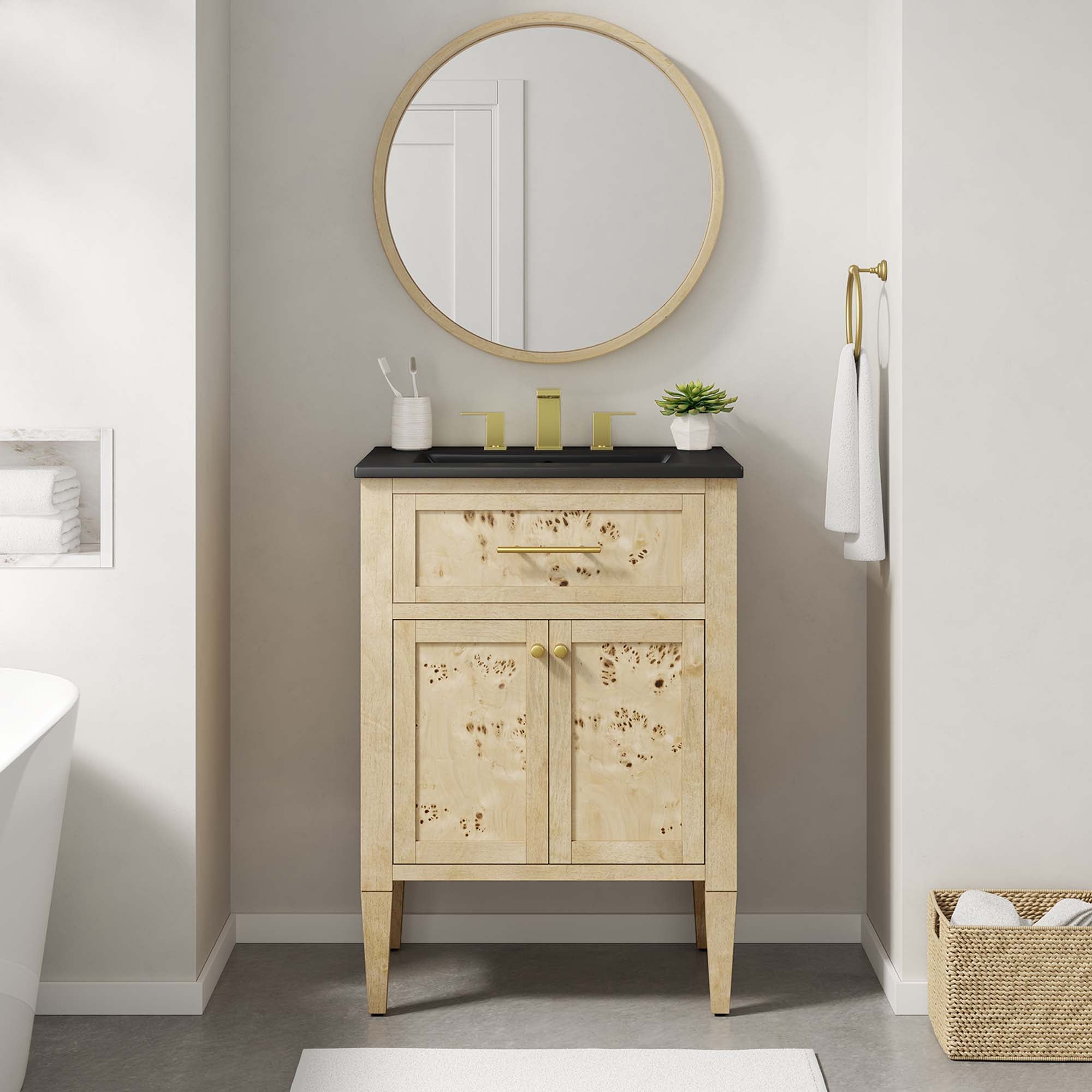 Elysian Bathroom Vanity Basin Included by Modway