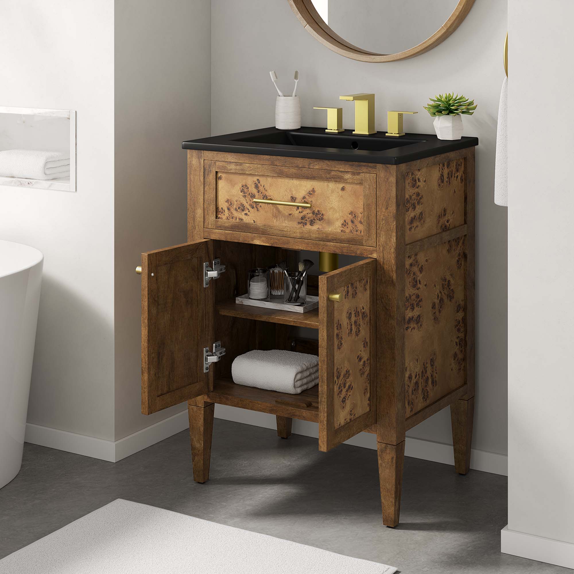 Elysian Bathroom Vanity Basin Included by Modway