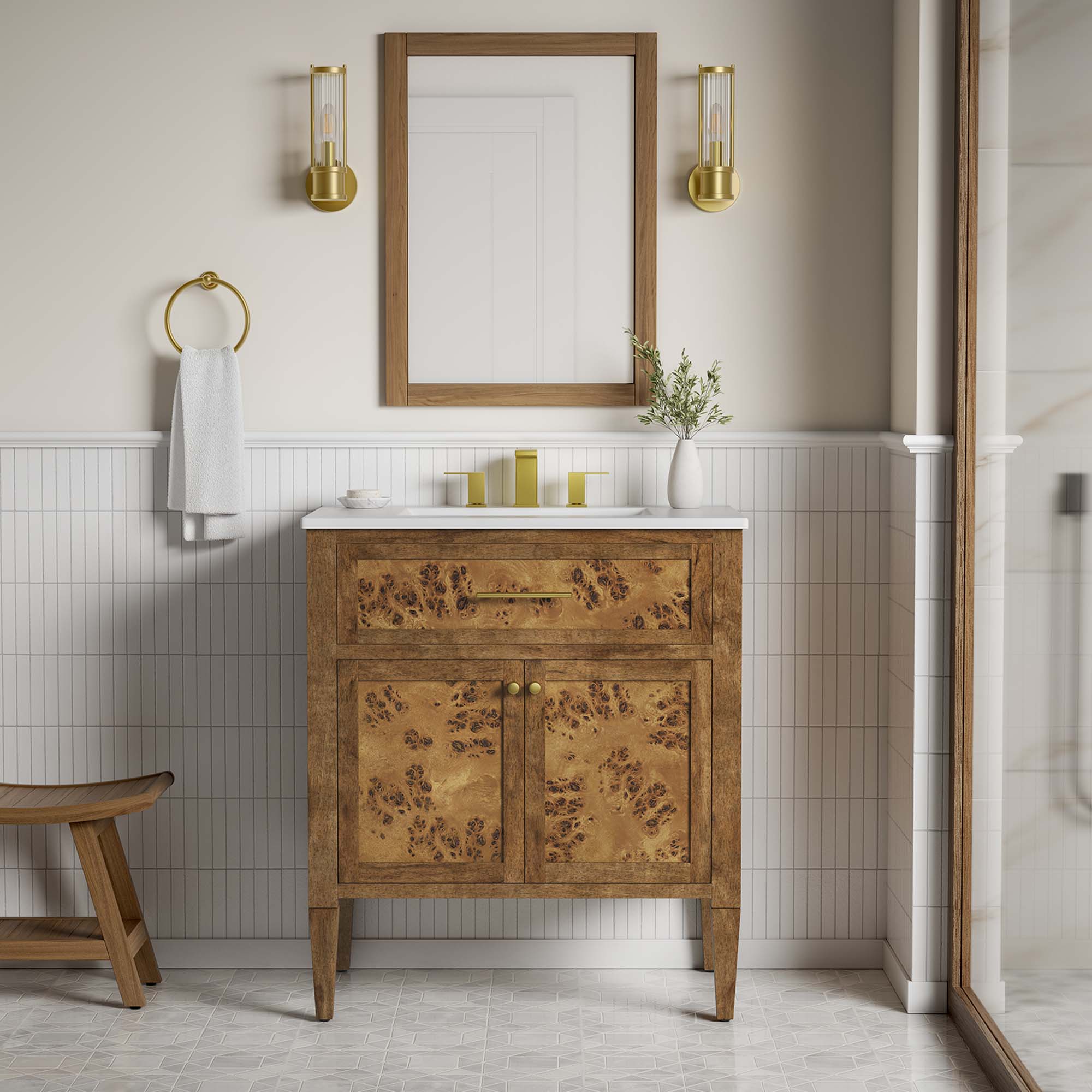 Elysian Bathroom Vanity Basin Included by Modway