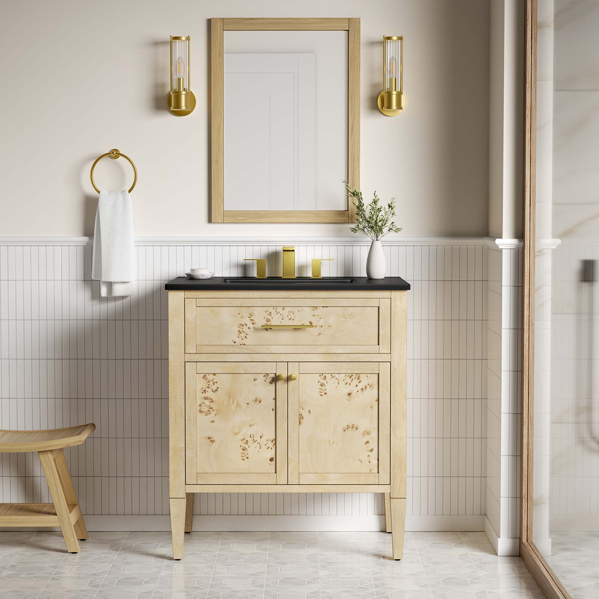 Elysian Bathroom Vanity Basin Included by Modway