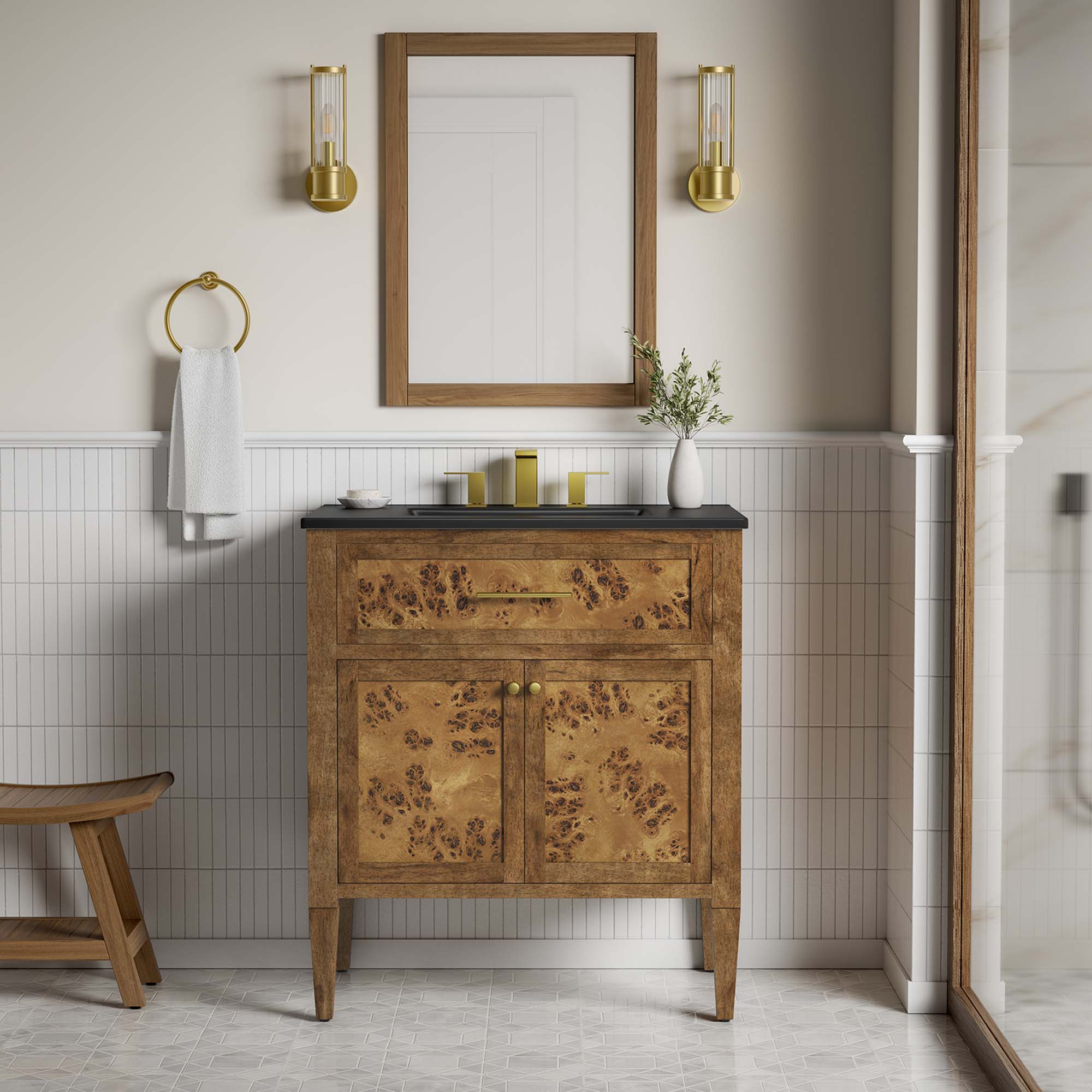 Elysian Bathroom Vanity Basin Included by Modway