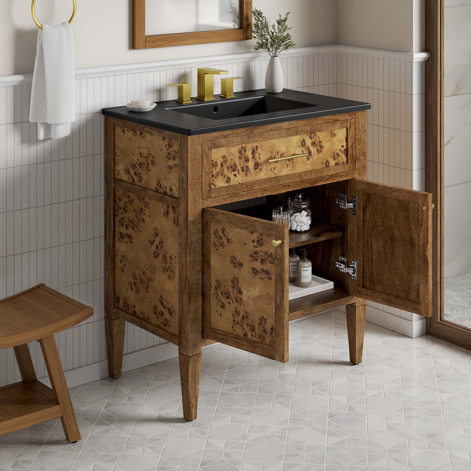 Elysian Bathroom Vanity Basin Included by Modway