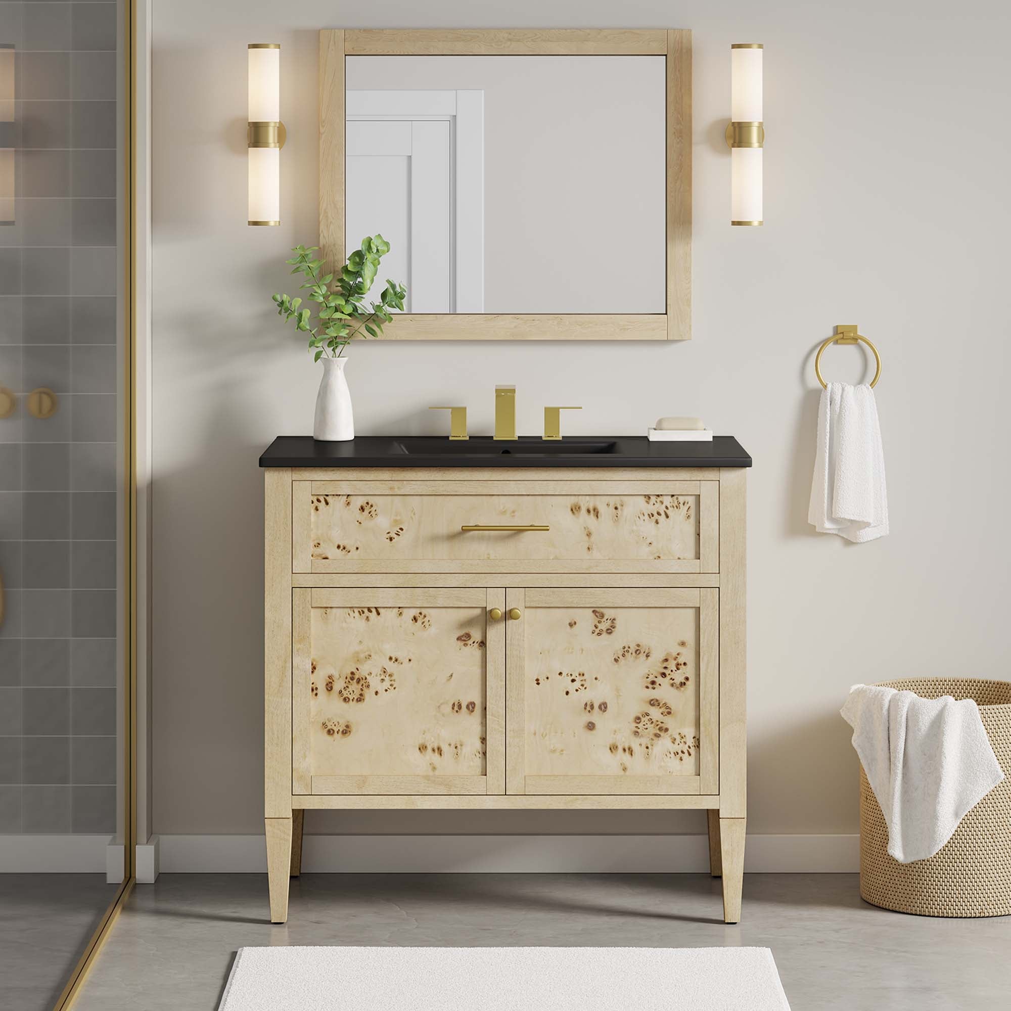 Elysian Bathroom Vanity Basin Included by Modway
