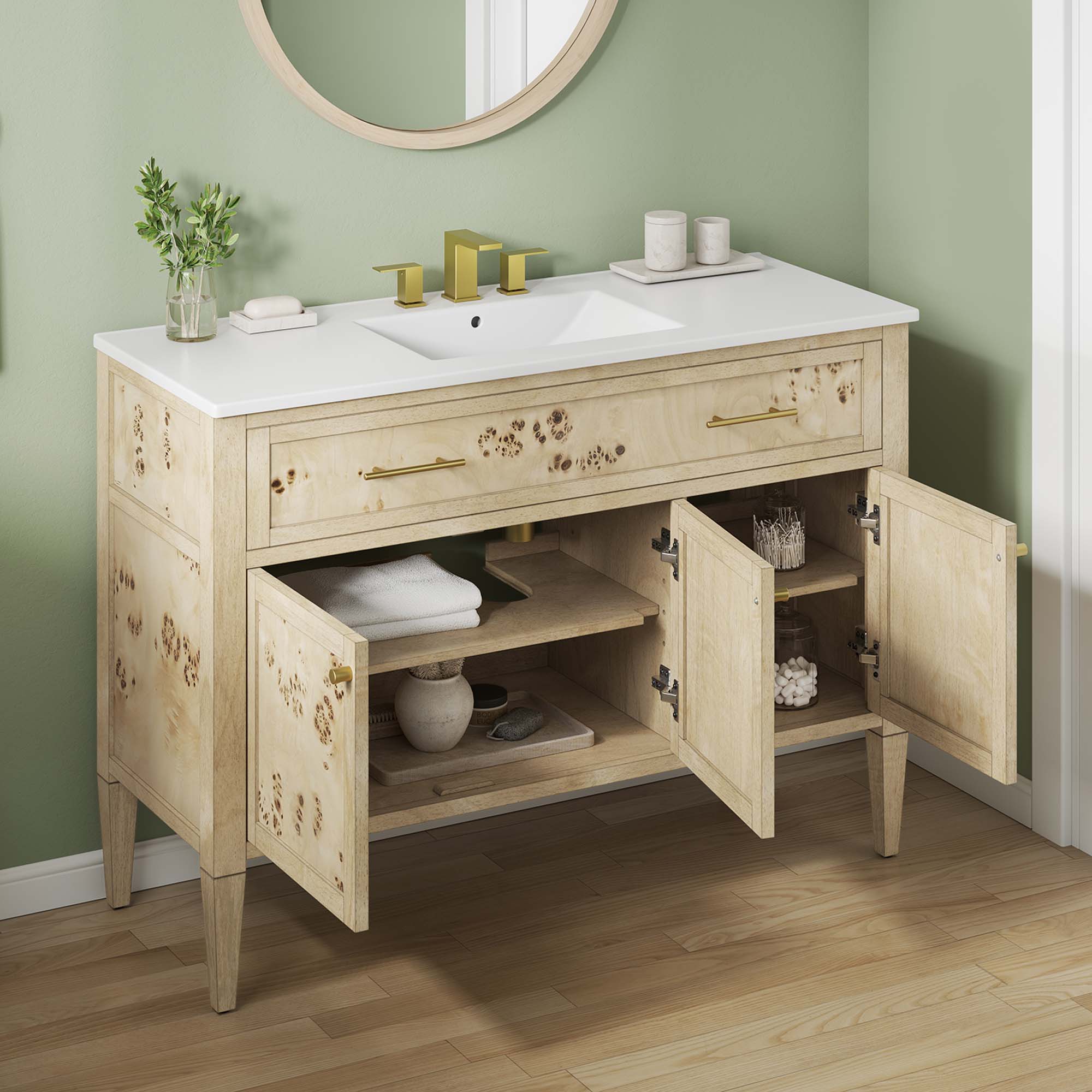 Elysian Bathroom Cabinet Basin Not Included by Modway