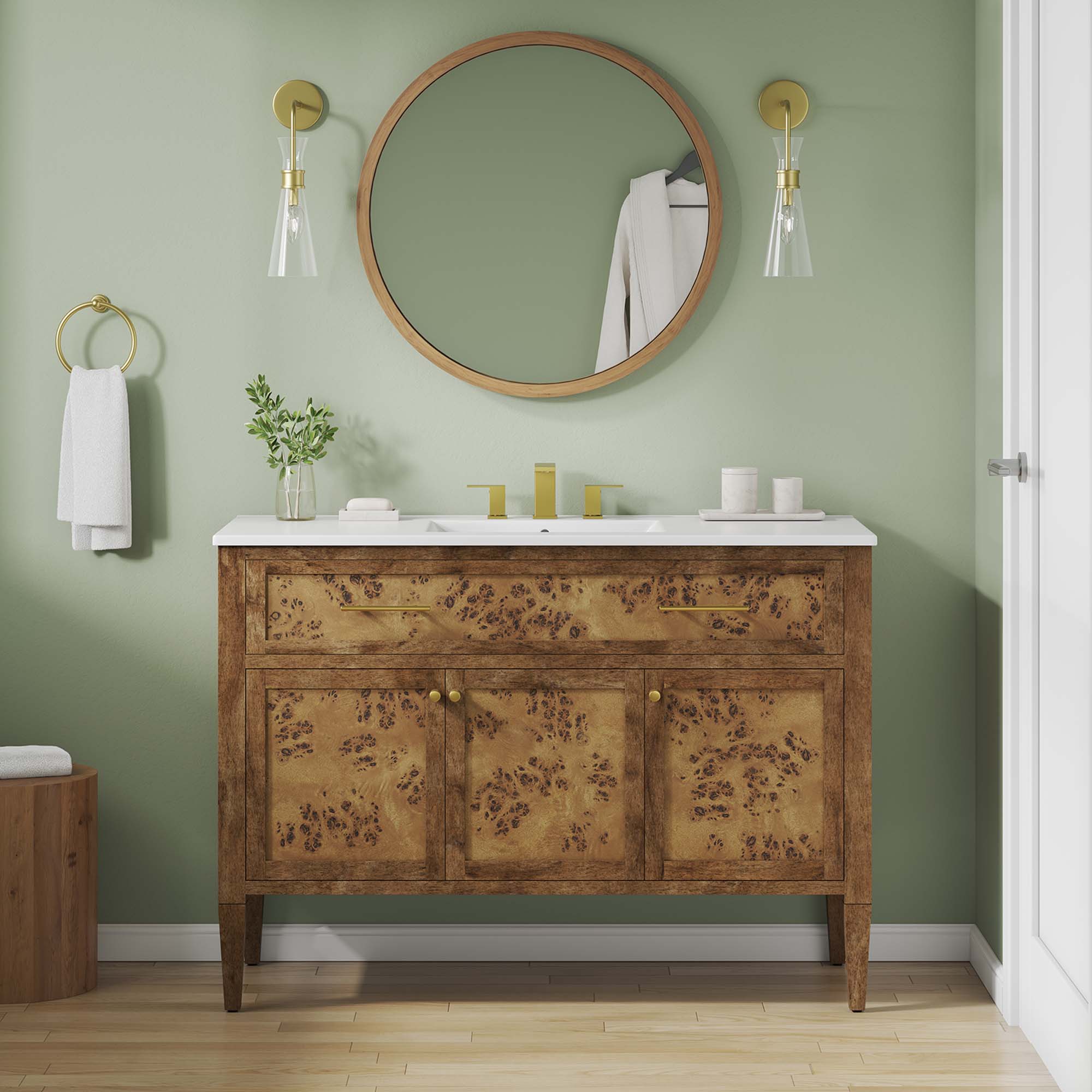 Elysian Bathroom Cabinet Basin Not Included by Modway