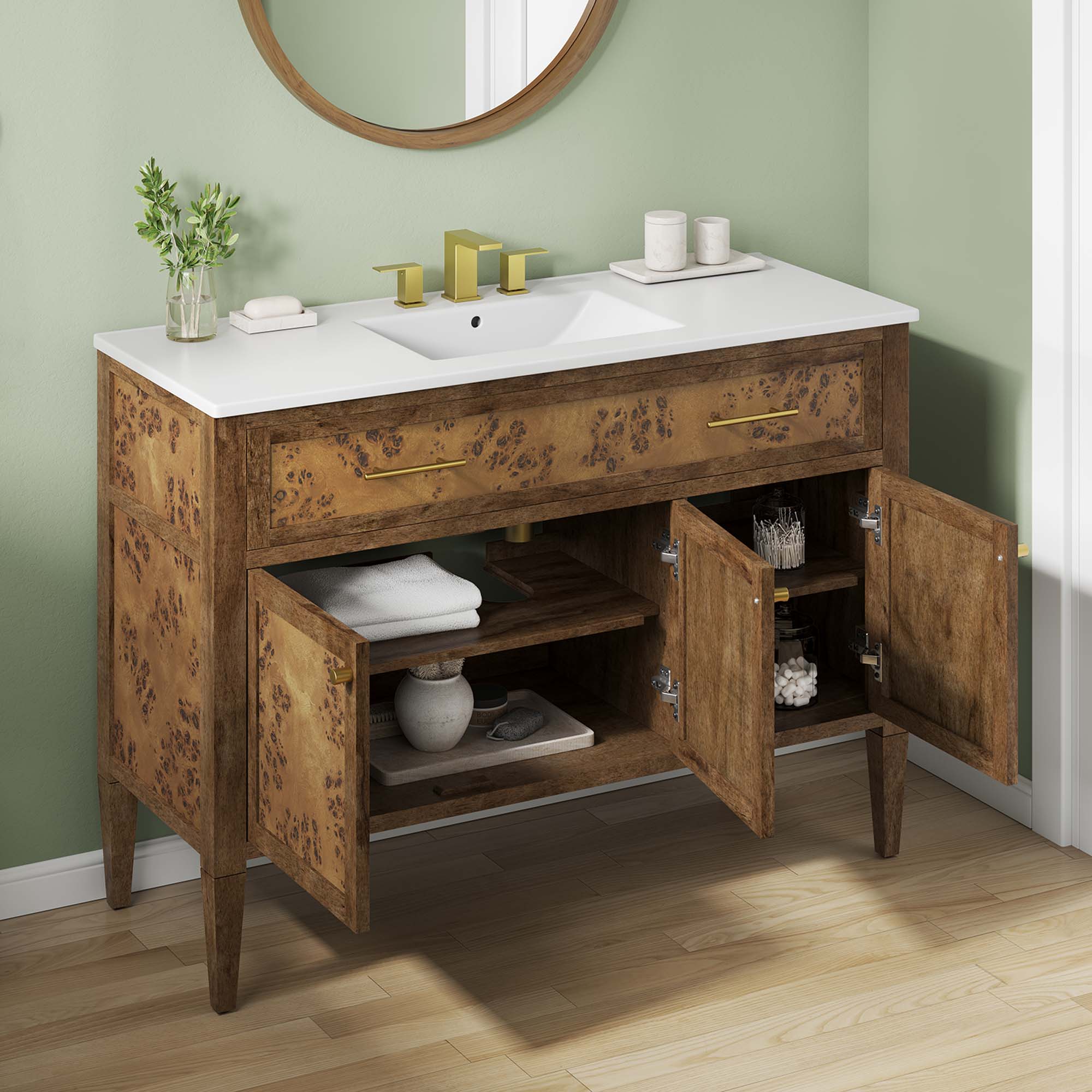 Elysian Bathroom Cabinet Basin Not Included by Modway