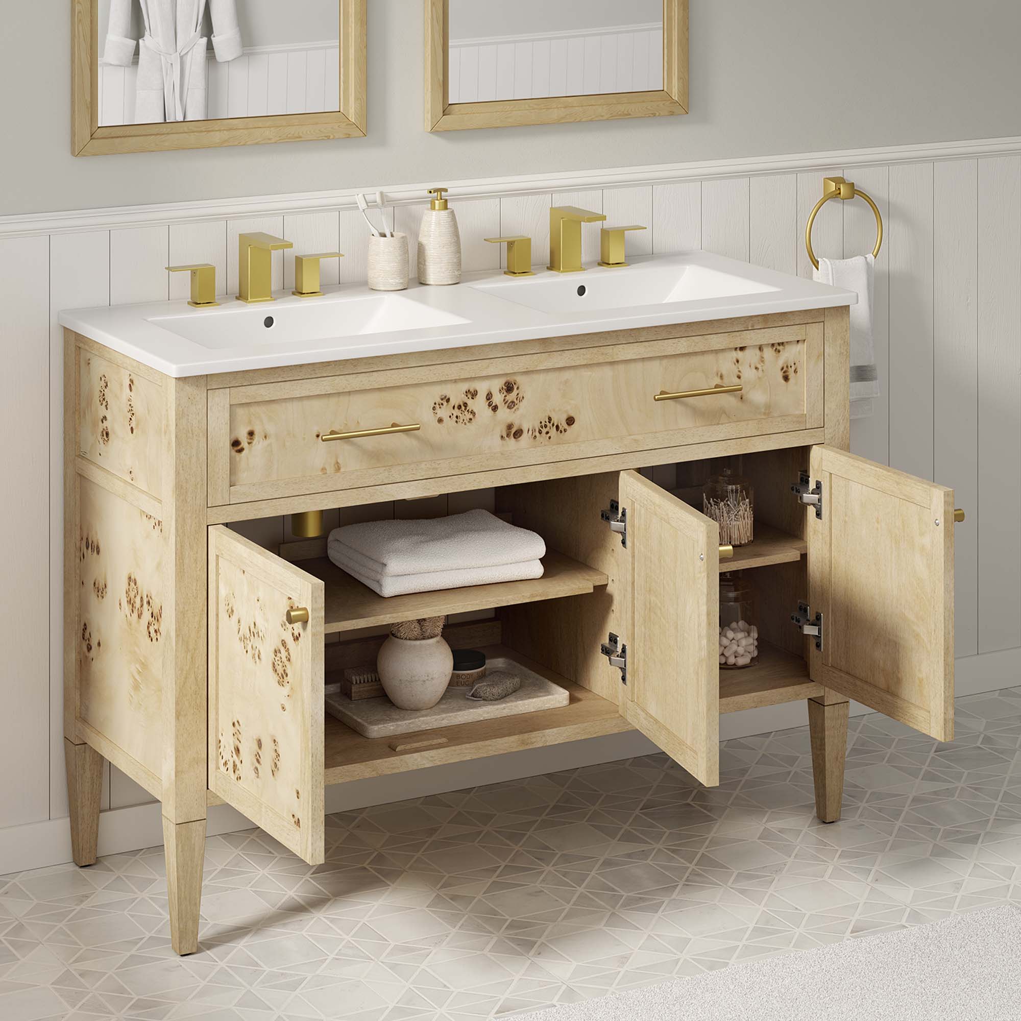 Elysian Bathroom Cabinet Basin Not Included by Modway