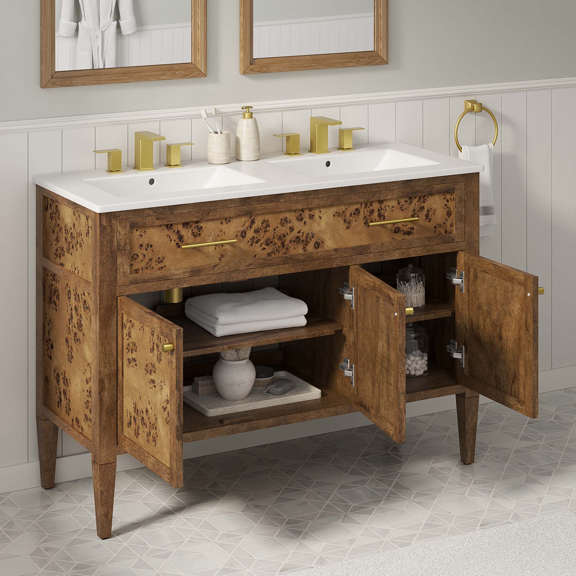 Elysian Bathroom Cabinet Basin Not Included by Modway