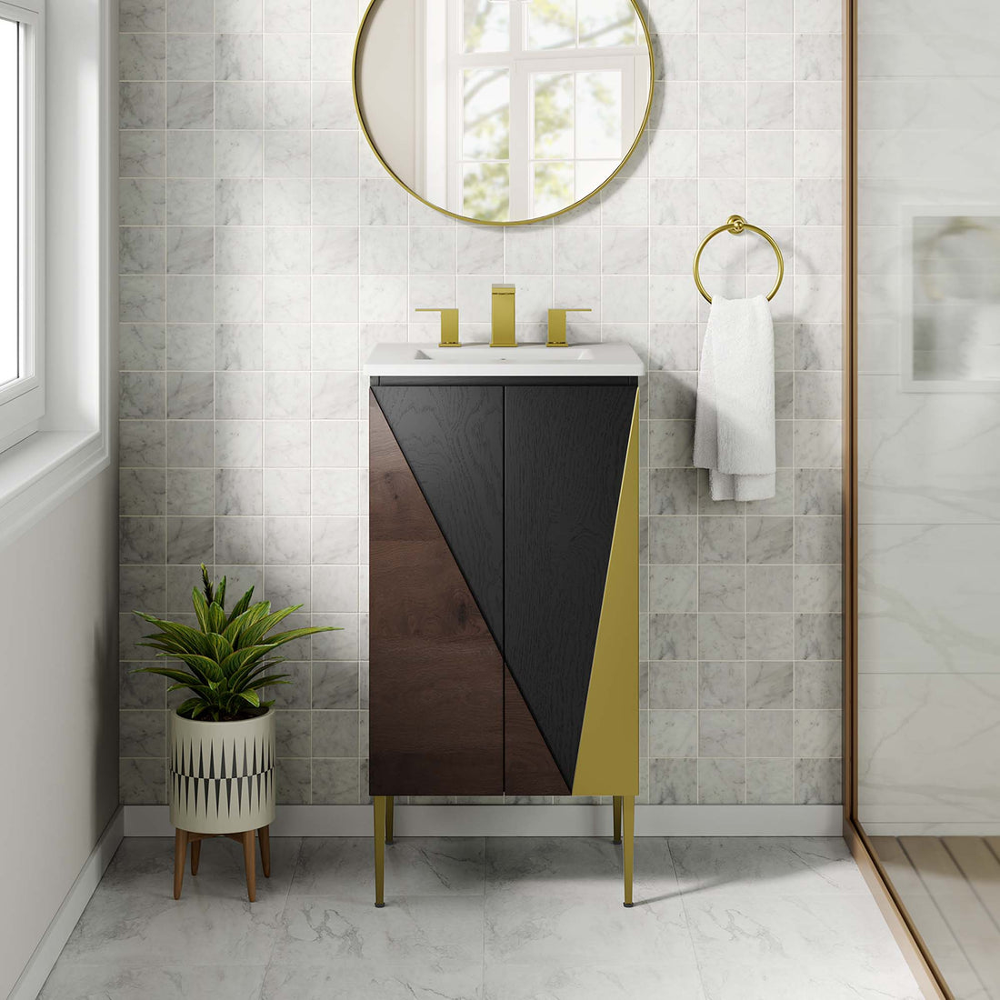 Alchemist Bathroom Vanity Basin Included by Modway