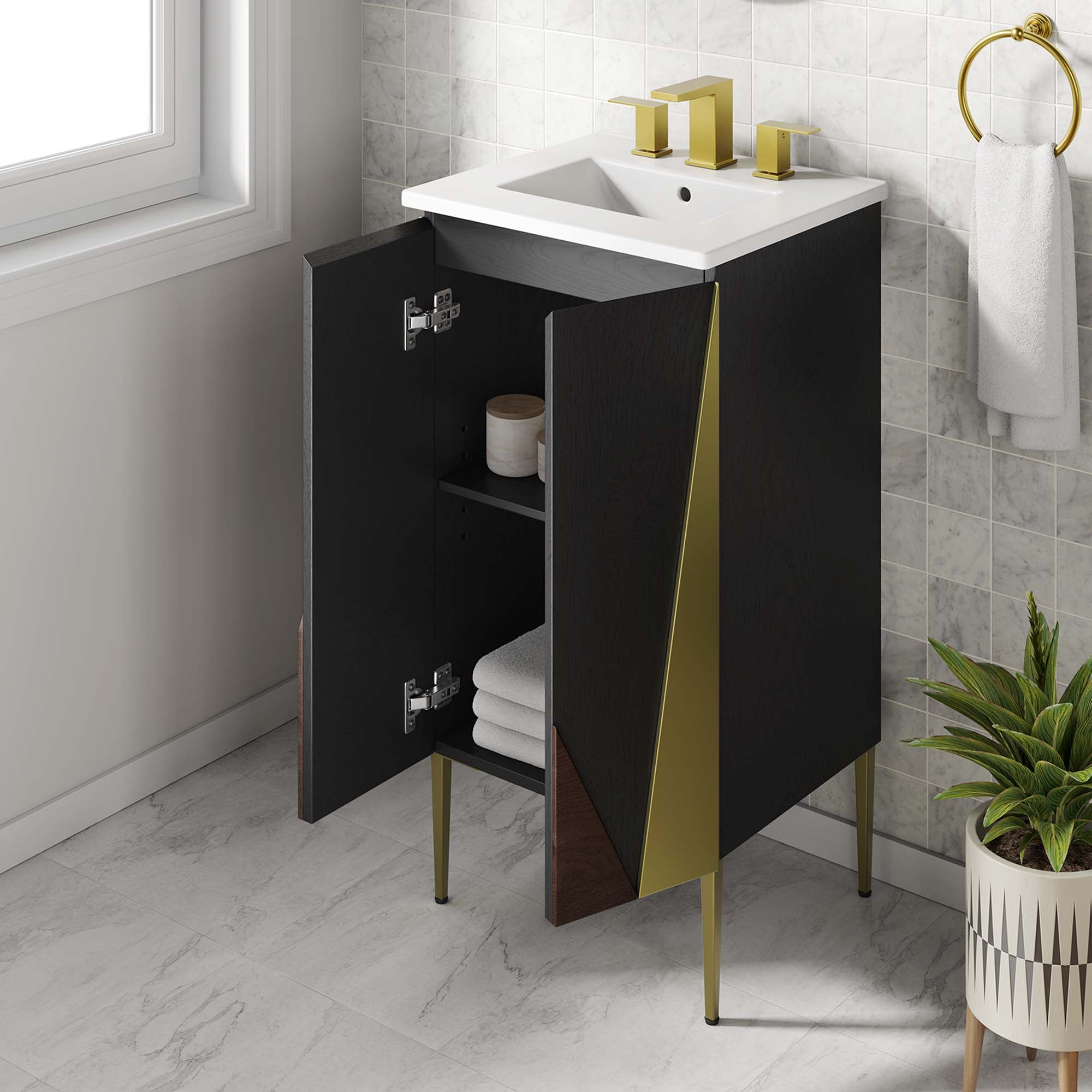 Alchemist Bathroom Vanity Basin Included by Modway
