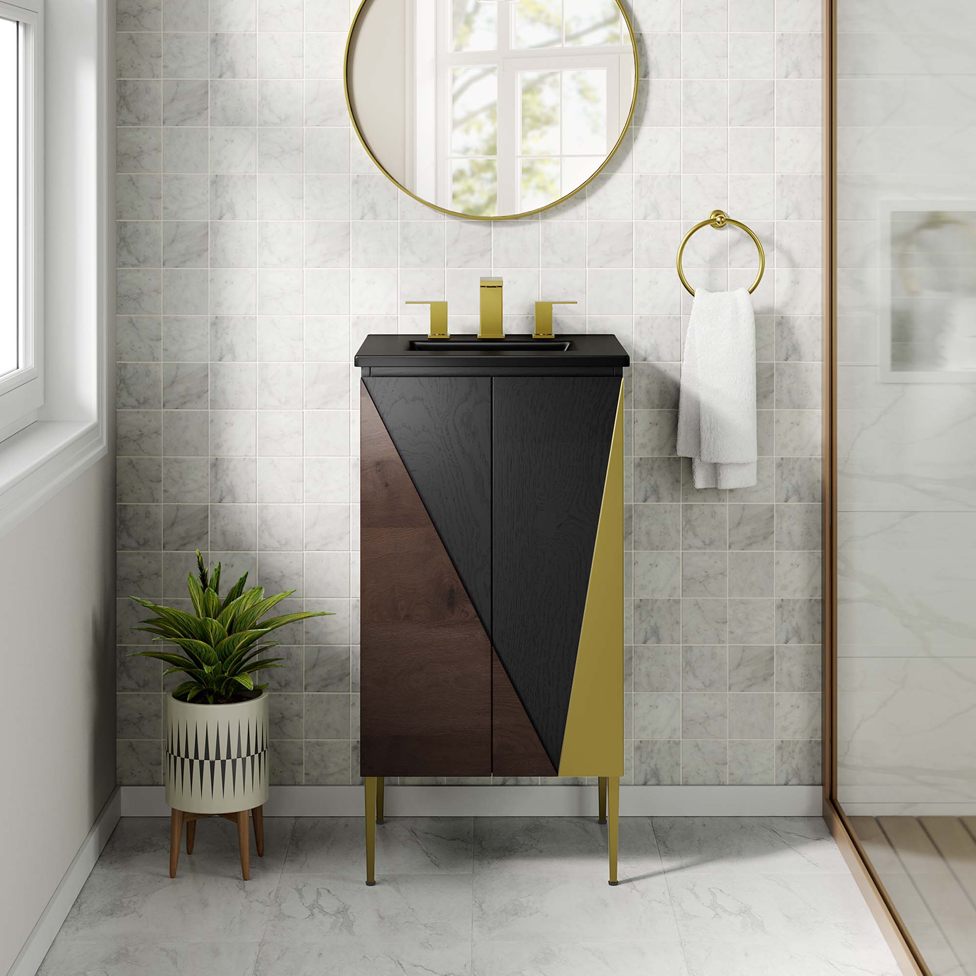 Alchemist Bathroom Vanity Basin Included by Modway