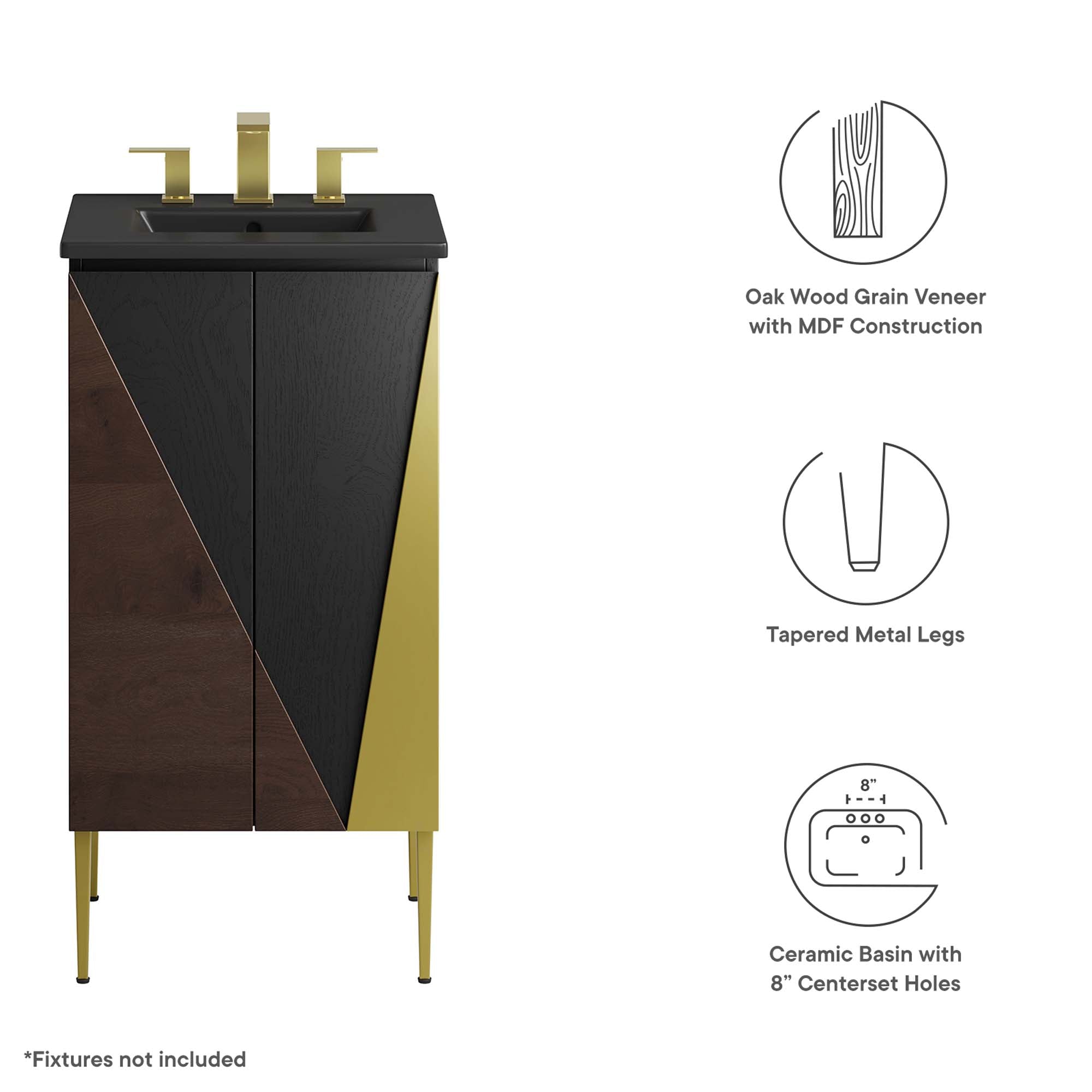 Alchemist Bathroom Vanity Basin Included by Modway