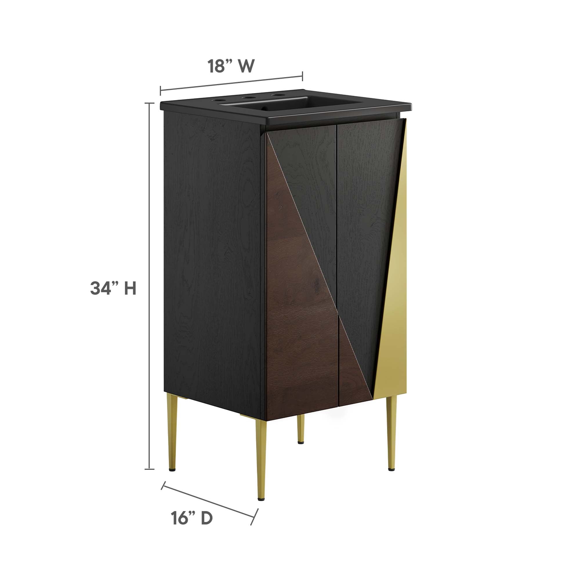 Alchemist Bathroom Vanity Basin Included by Modway