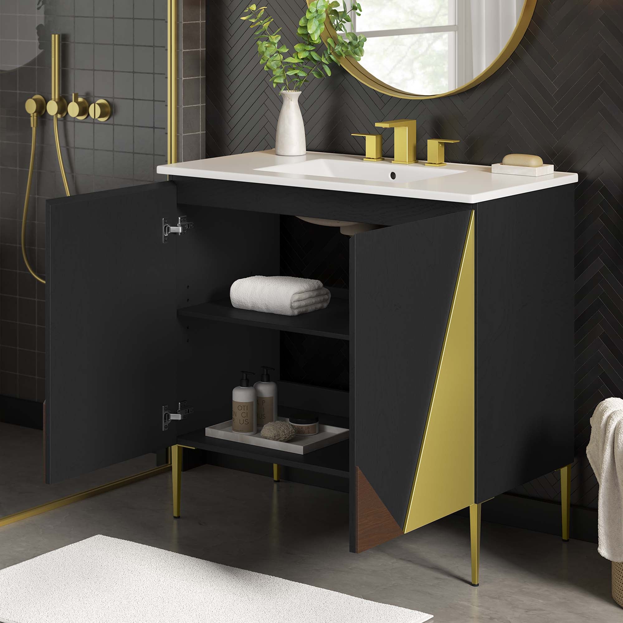 Alchemist Bathroom Vanity Basin Included by Modway