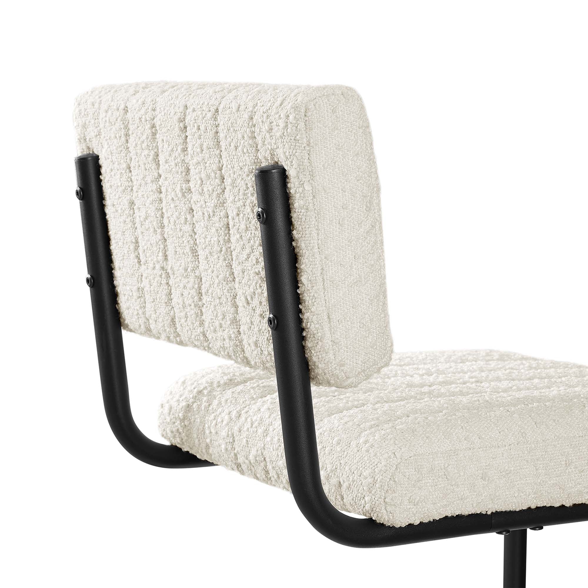 Parity Boucle Bar Stools - Set of 2 by Modway