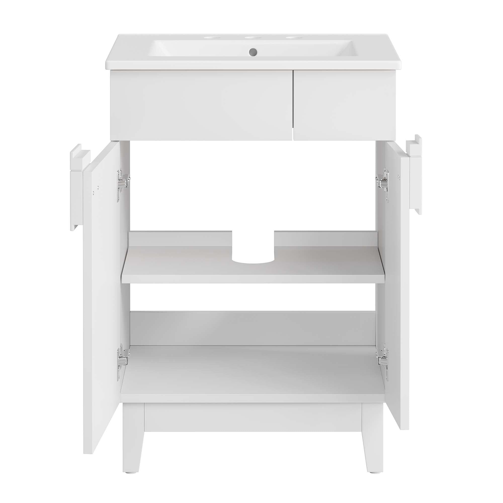 Miles Bathroom Vanity Basin Included by Modway